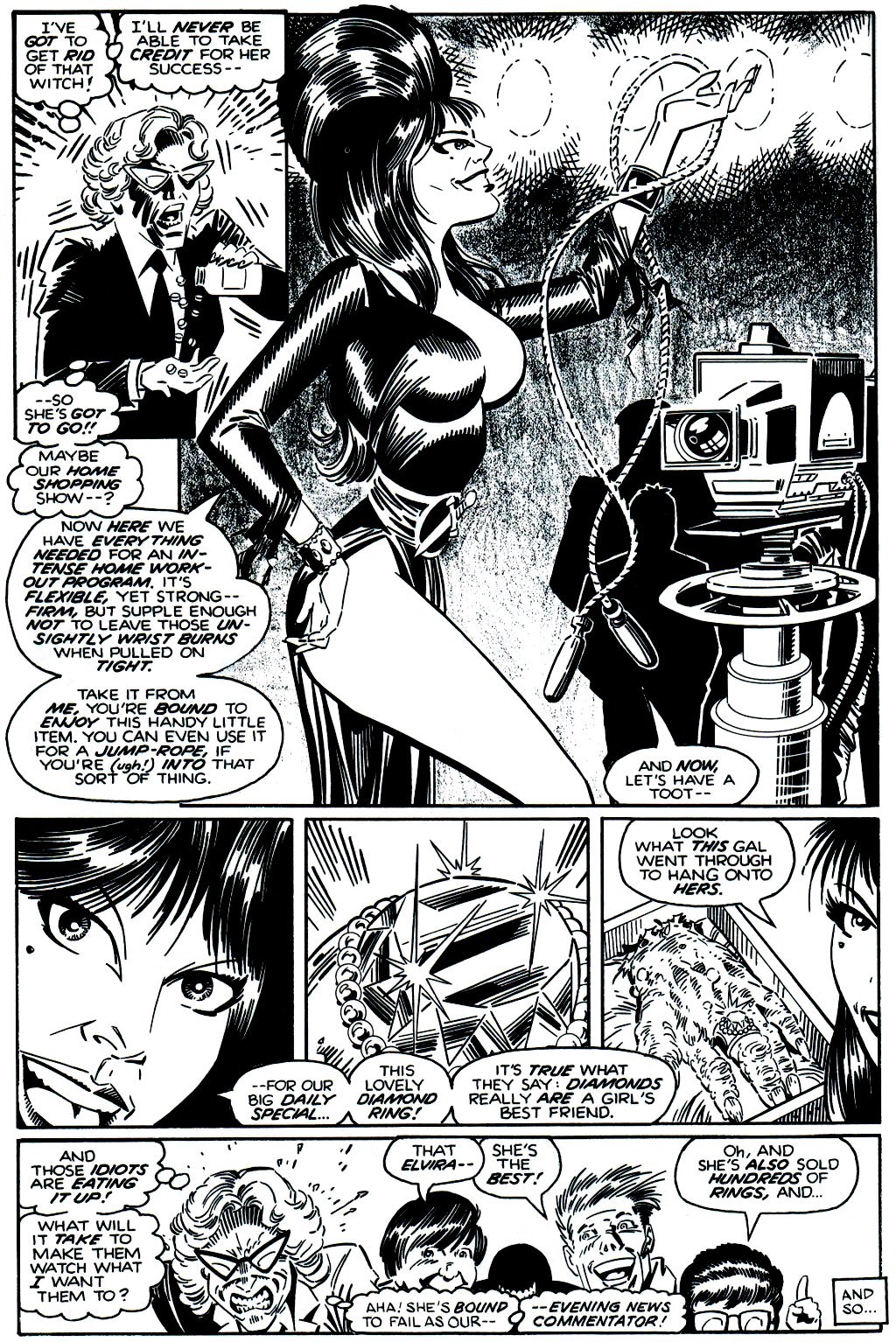 Read online Elvira, Mistress of the Dark comic -  Issue #1 - 14