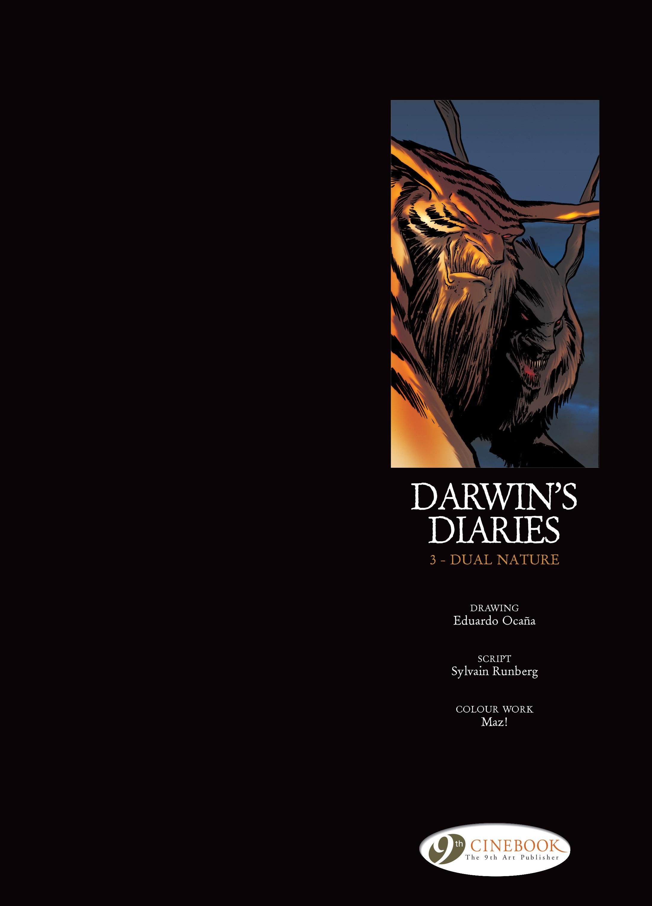 Read online Darwin's Diaries comic -  Issue #3 - 2