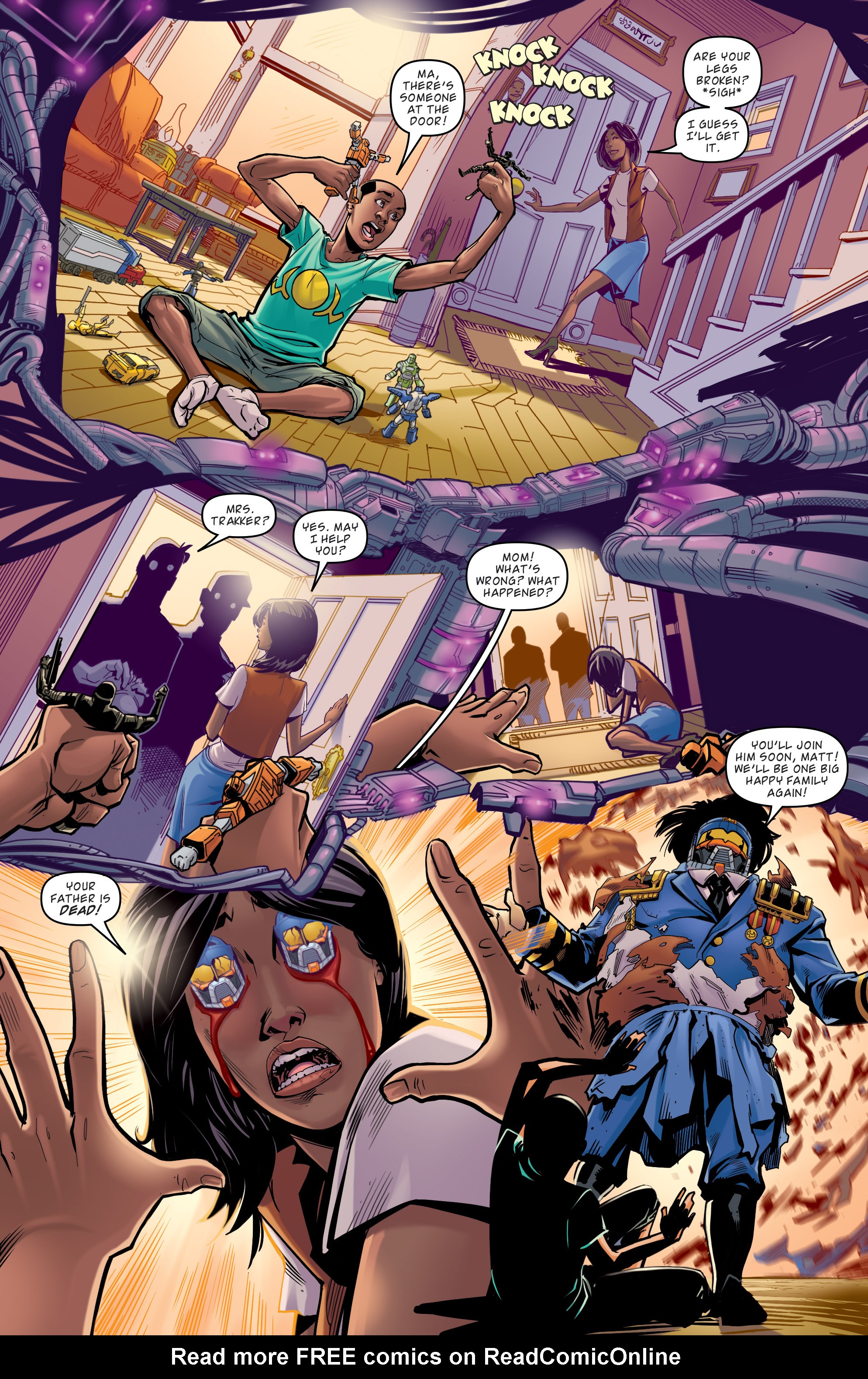 Read online M.A.S.K.: Mobile Armored Strike Kommand comic -  Issue #4 - 5