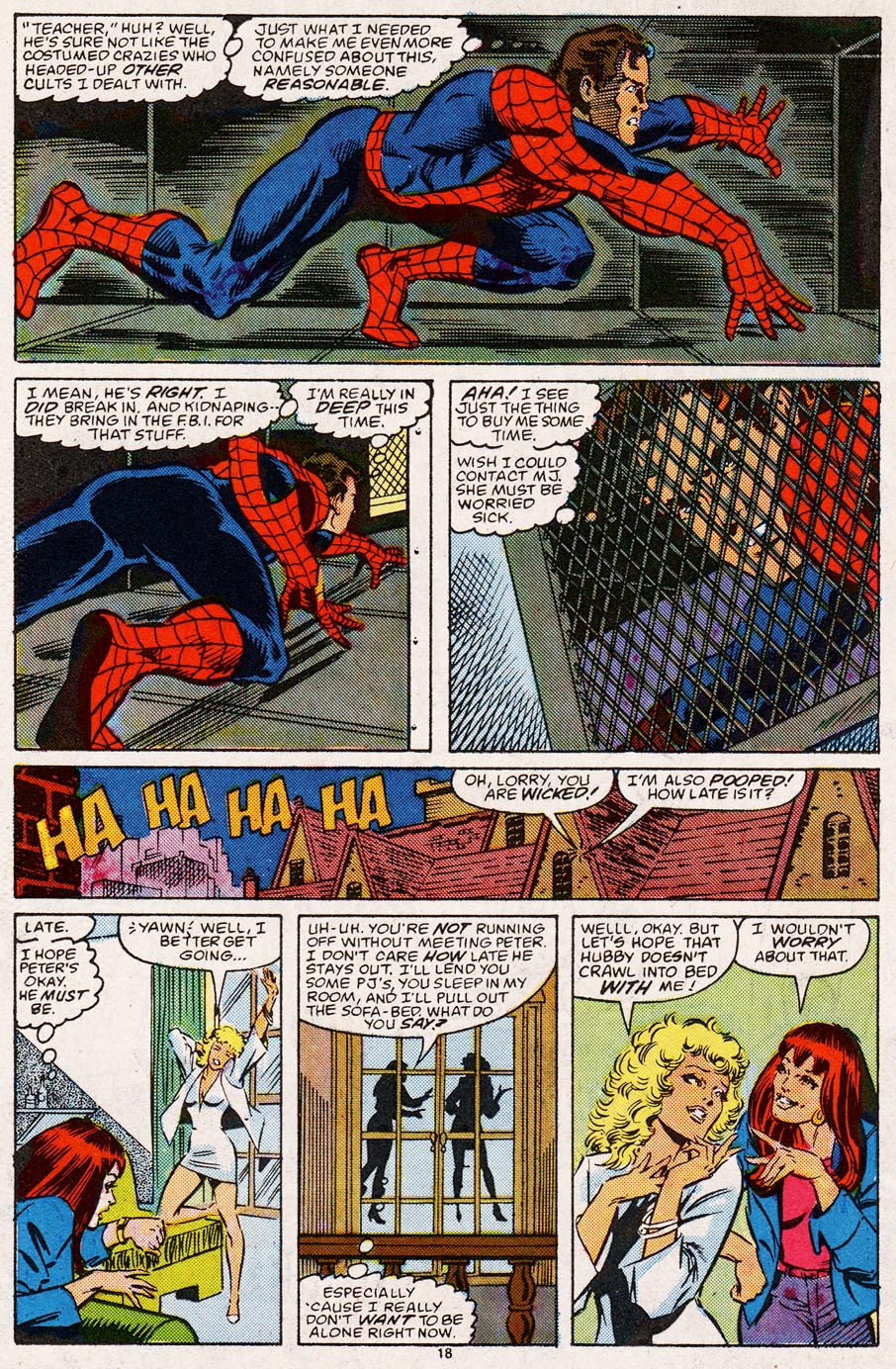 Read online Web of Spider-Man (1985) comic -  Issue #41 - 14