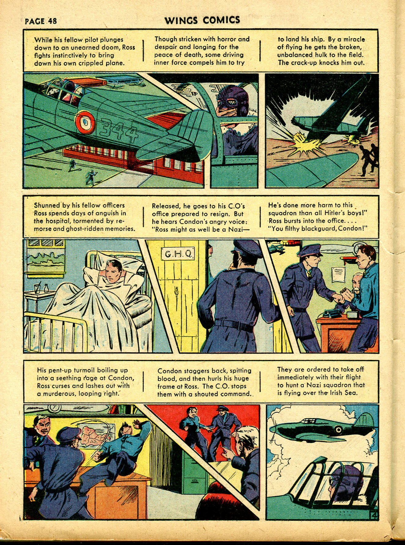 Read online Wings Comics comic -  Issue #12 - 50