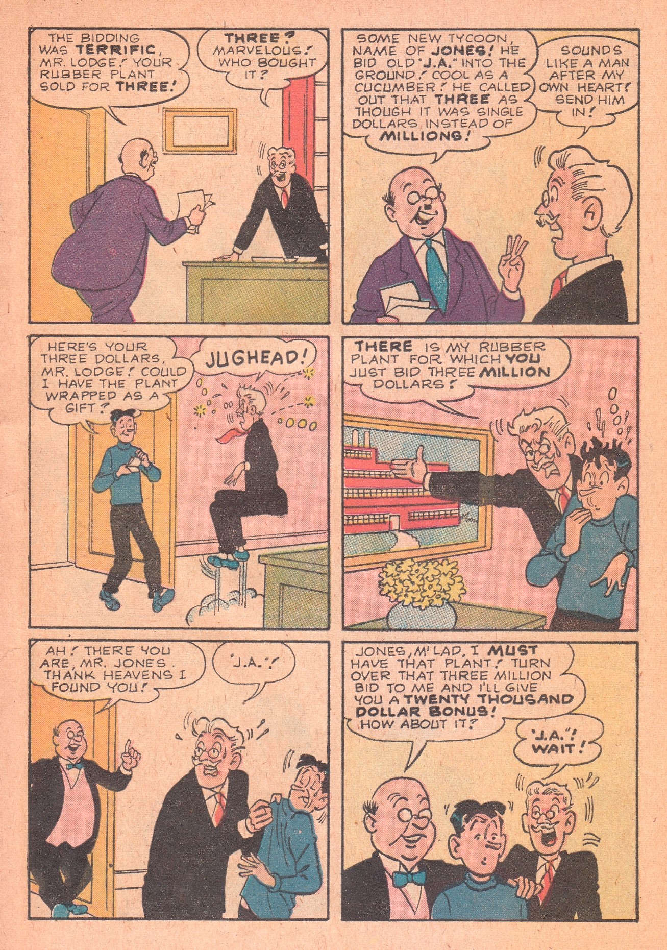 Read online Archie's Pal Jughead comic -  Issue #67 - 18