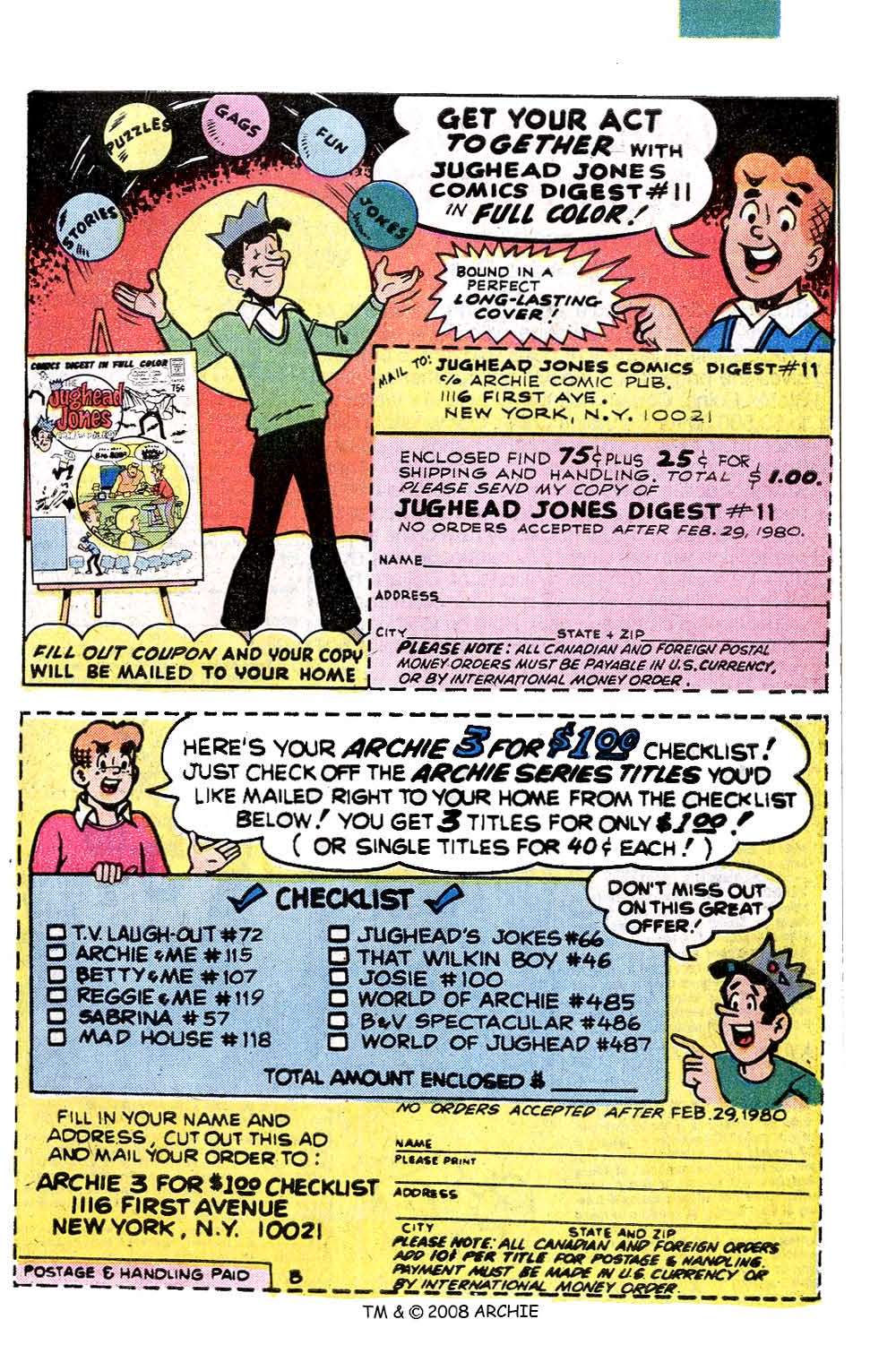 Read online Jughead (1965) comic -  Issue #294 - 27
