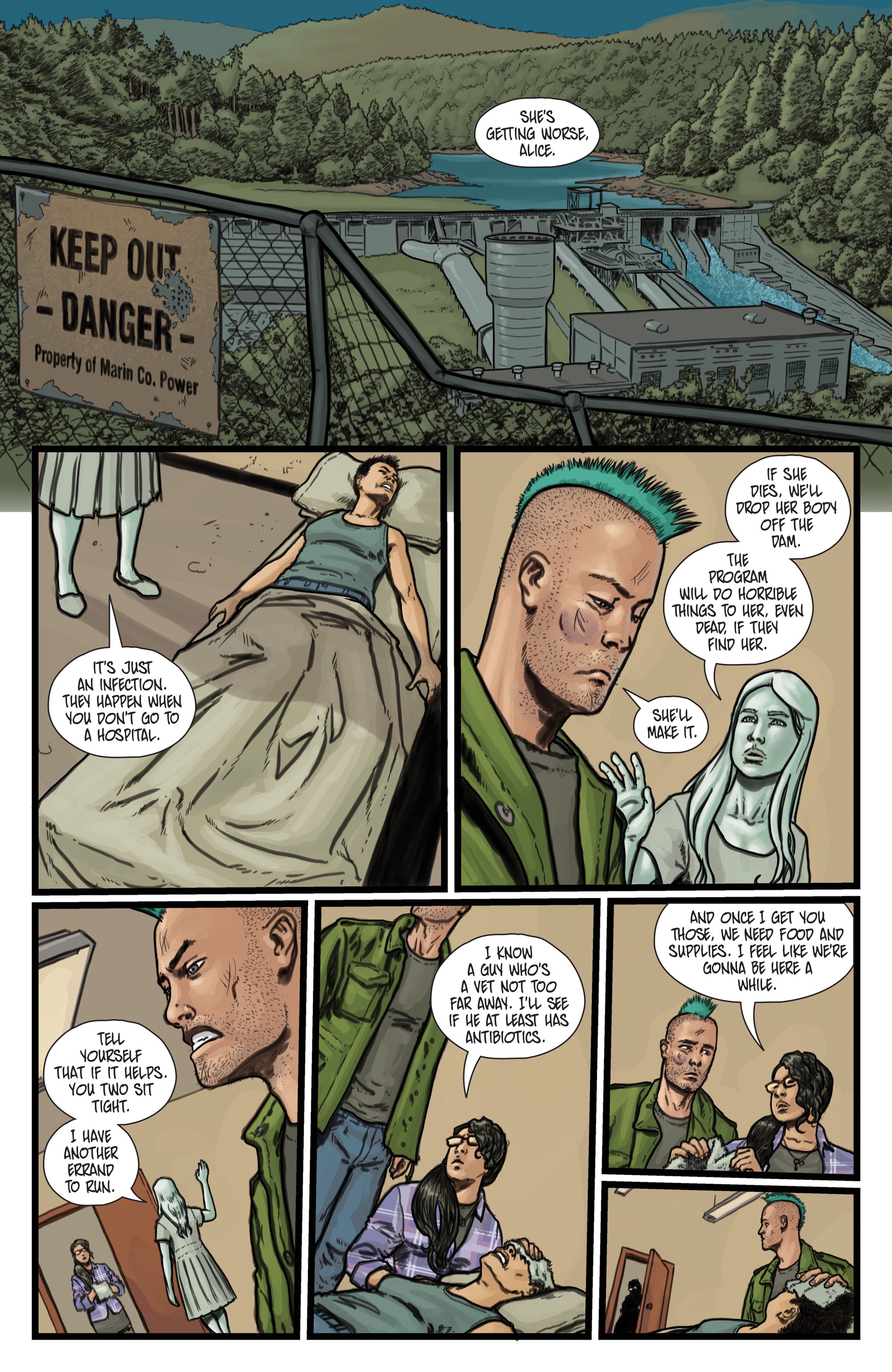 Read online Throwaways comic -  Issue #3 - 6