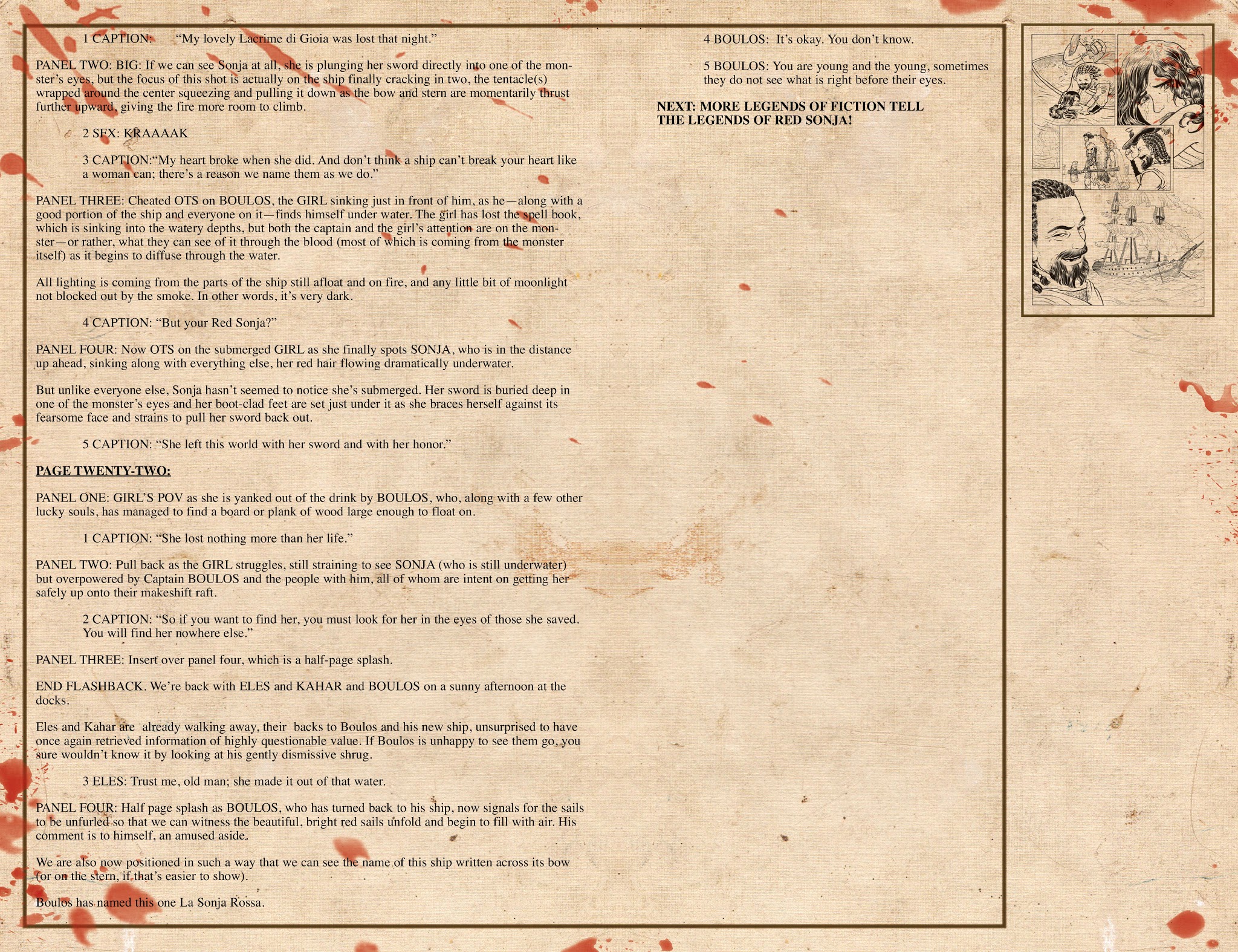 Read online Legends of Red Sonja comic -  Issue # TPB - 128