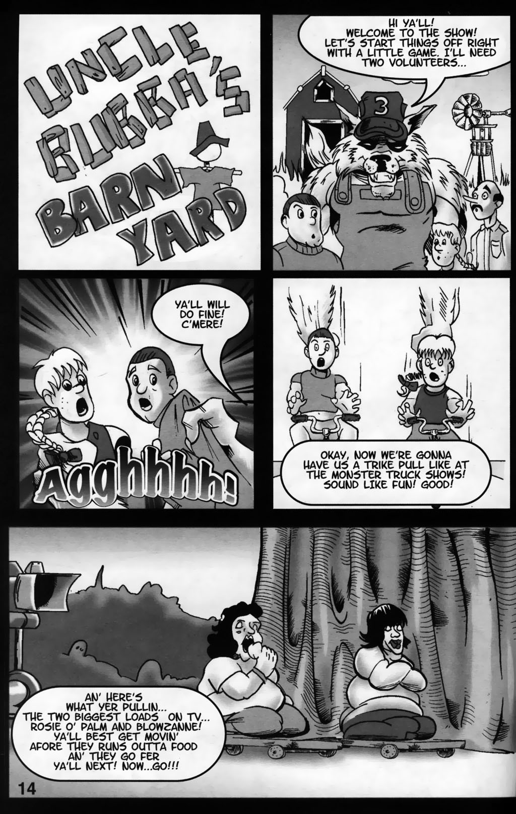 Read online Bubba the Redneck Werewolf comic -  Issue #5 - 16