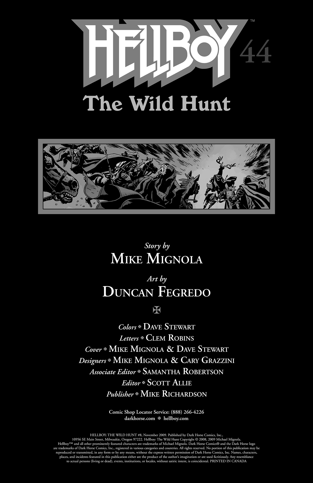 Read online Hellboy: The Wild Hunt comic -  Issue #8 - 2