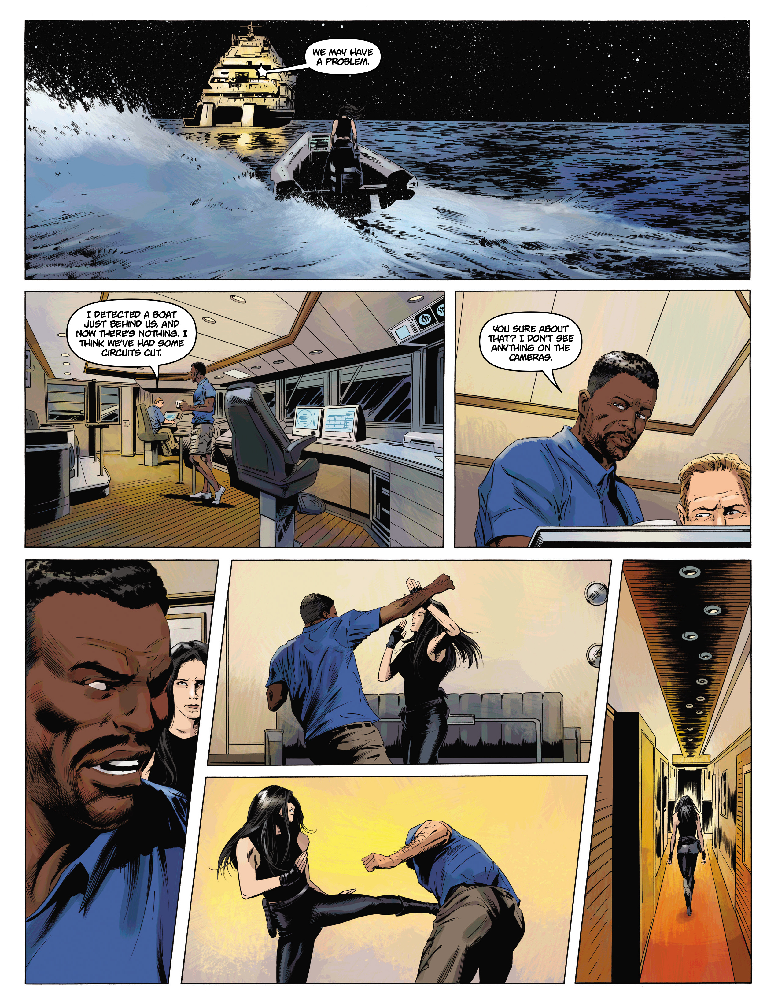 Read online Amber Blake: Operation Dragonfly comic -  Issue # Full - 38