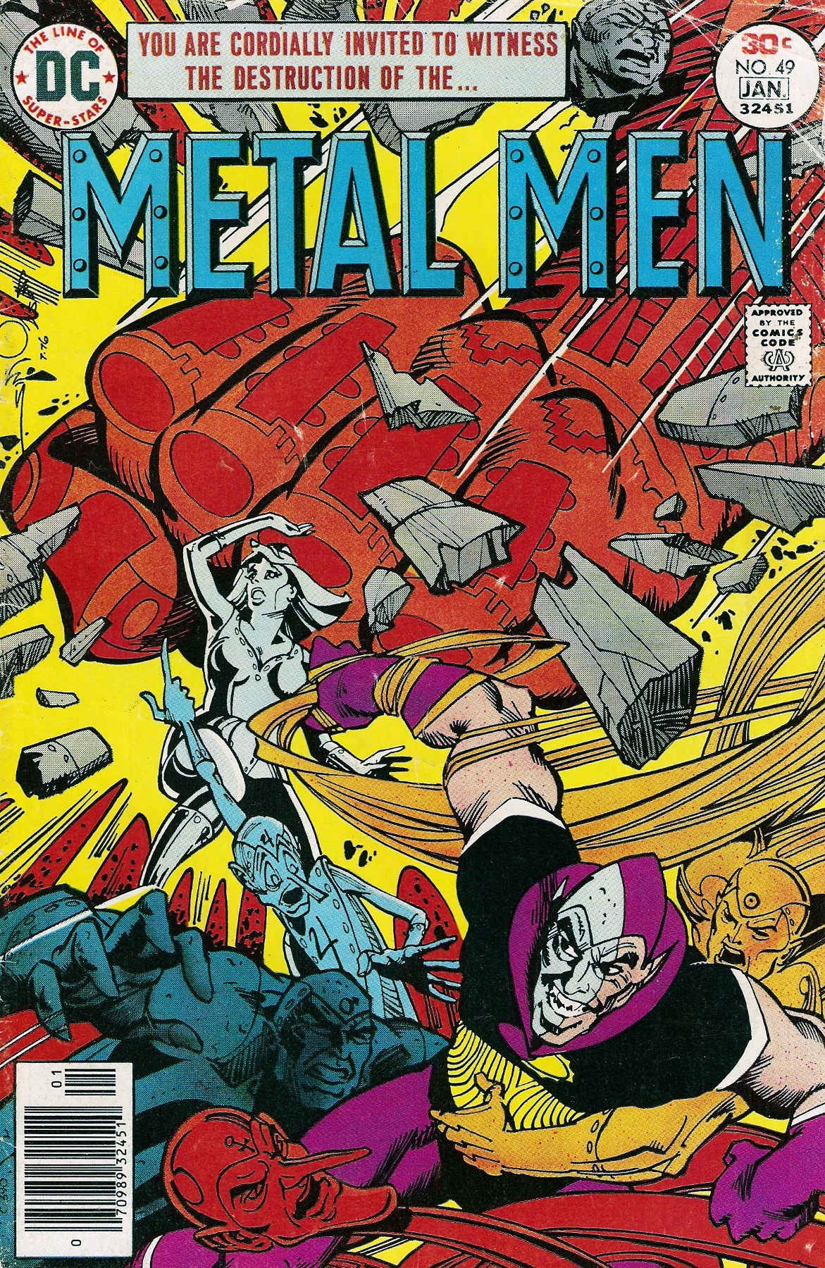 Read online Metal Men (1963) comic -  Issue #49 - 1