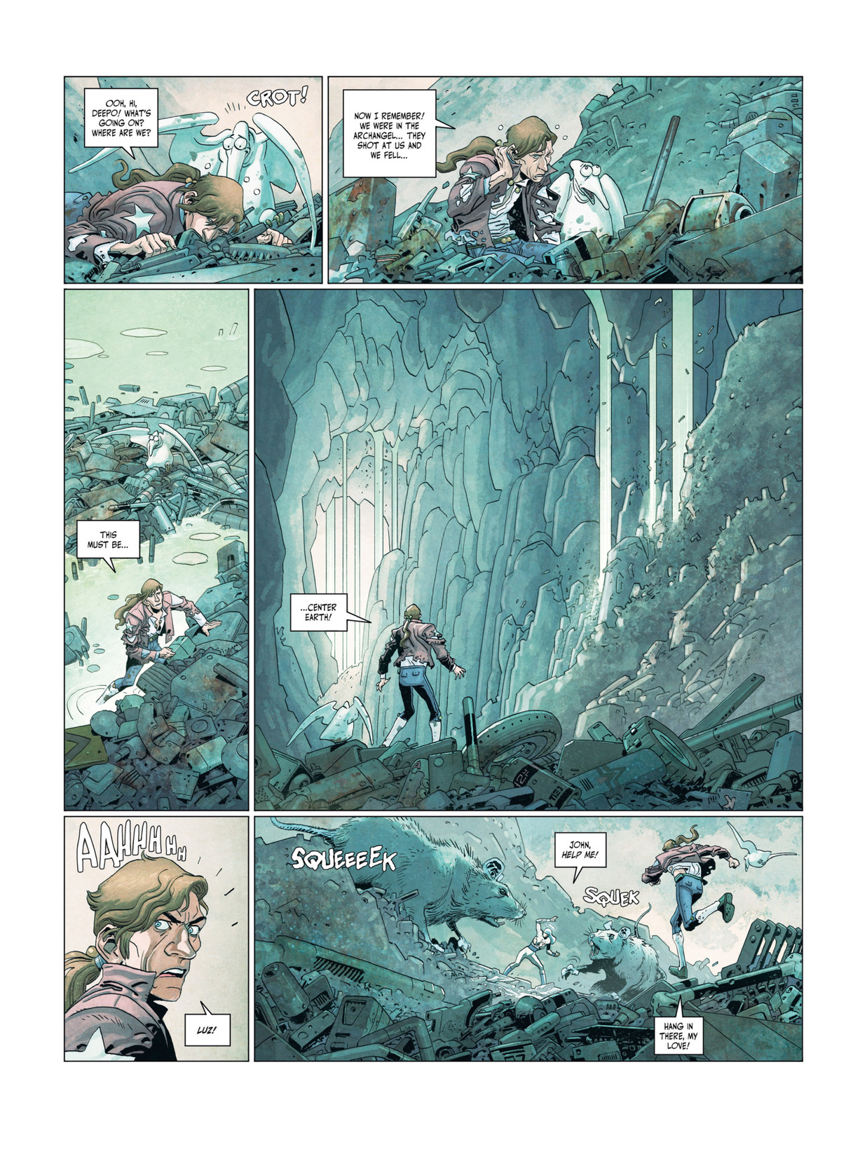 Read online Final Incal comic -  Issue #3 - 12