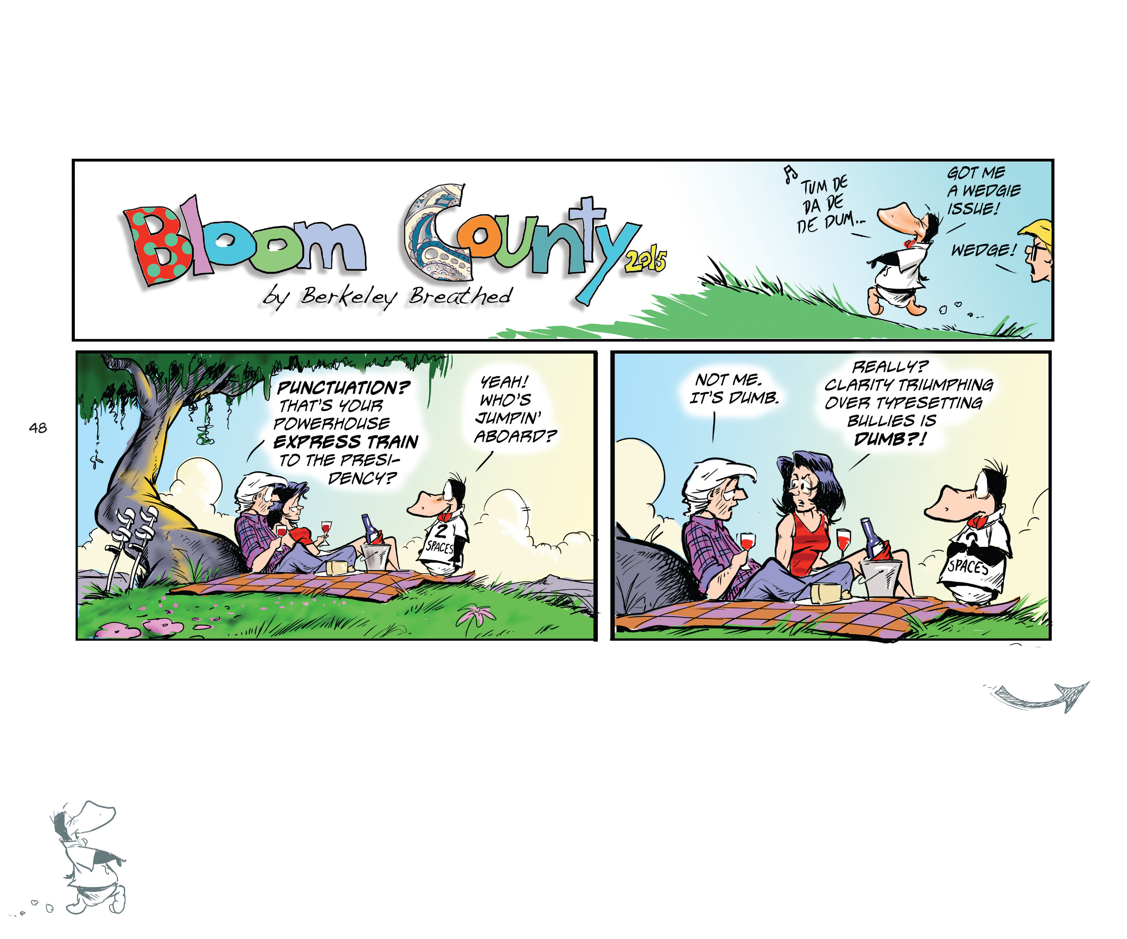 Read online Bloom County Episode XI: A New Hope comic -  Issue # Full - 50