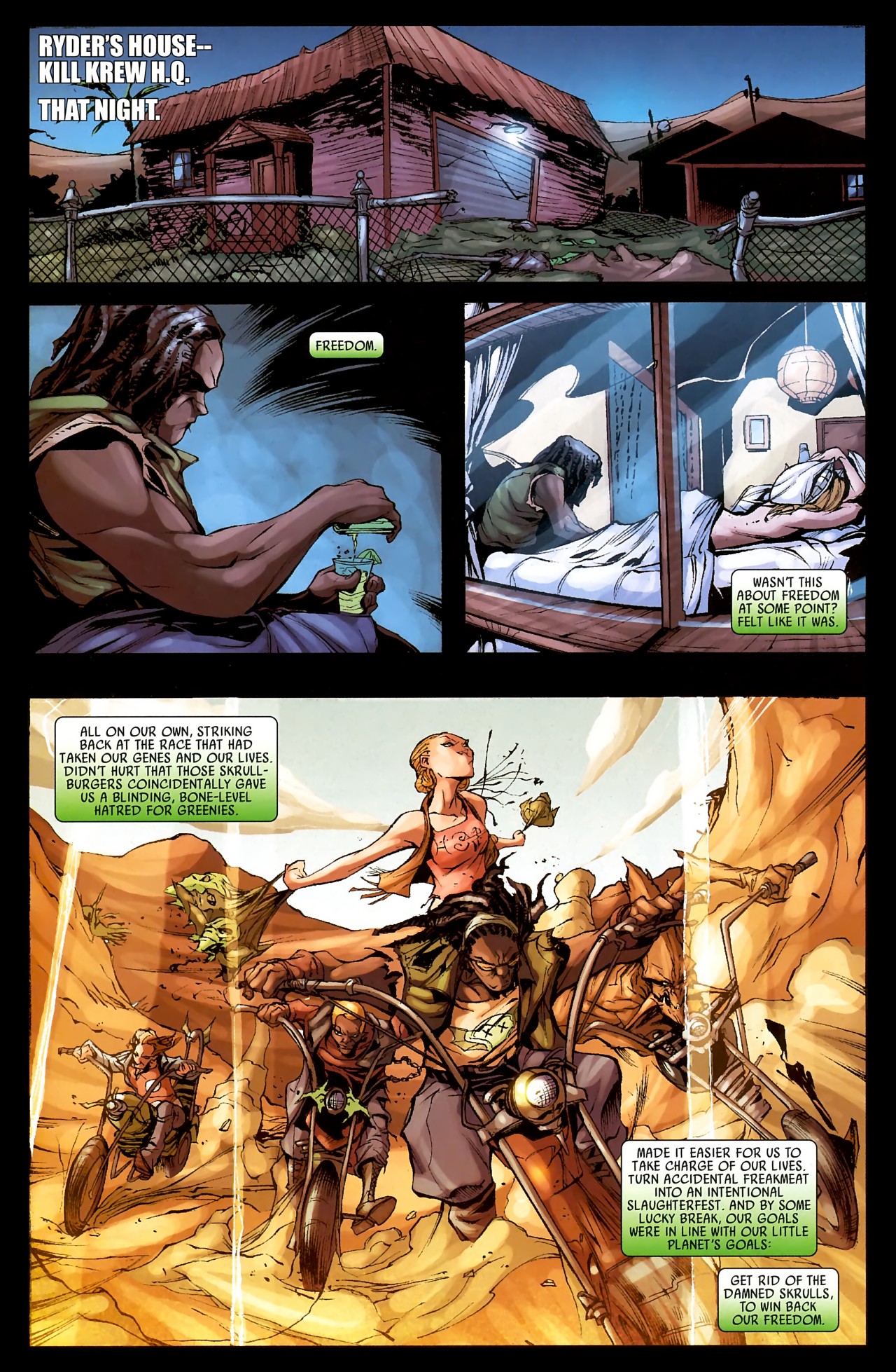 Read online Skrull Kill Krew (2009) comic -  Issue #5 - 16