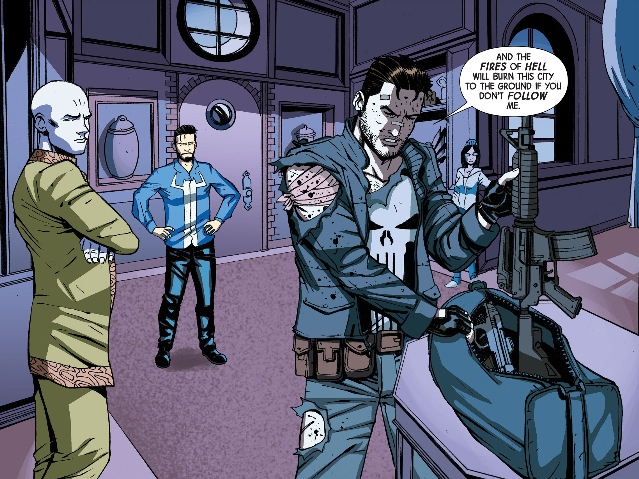 Read online Doctor Strange/Punisher: Magic Bullets Infinite Comic comic -  Issue #2 - 5