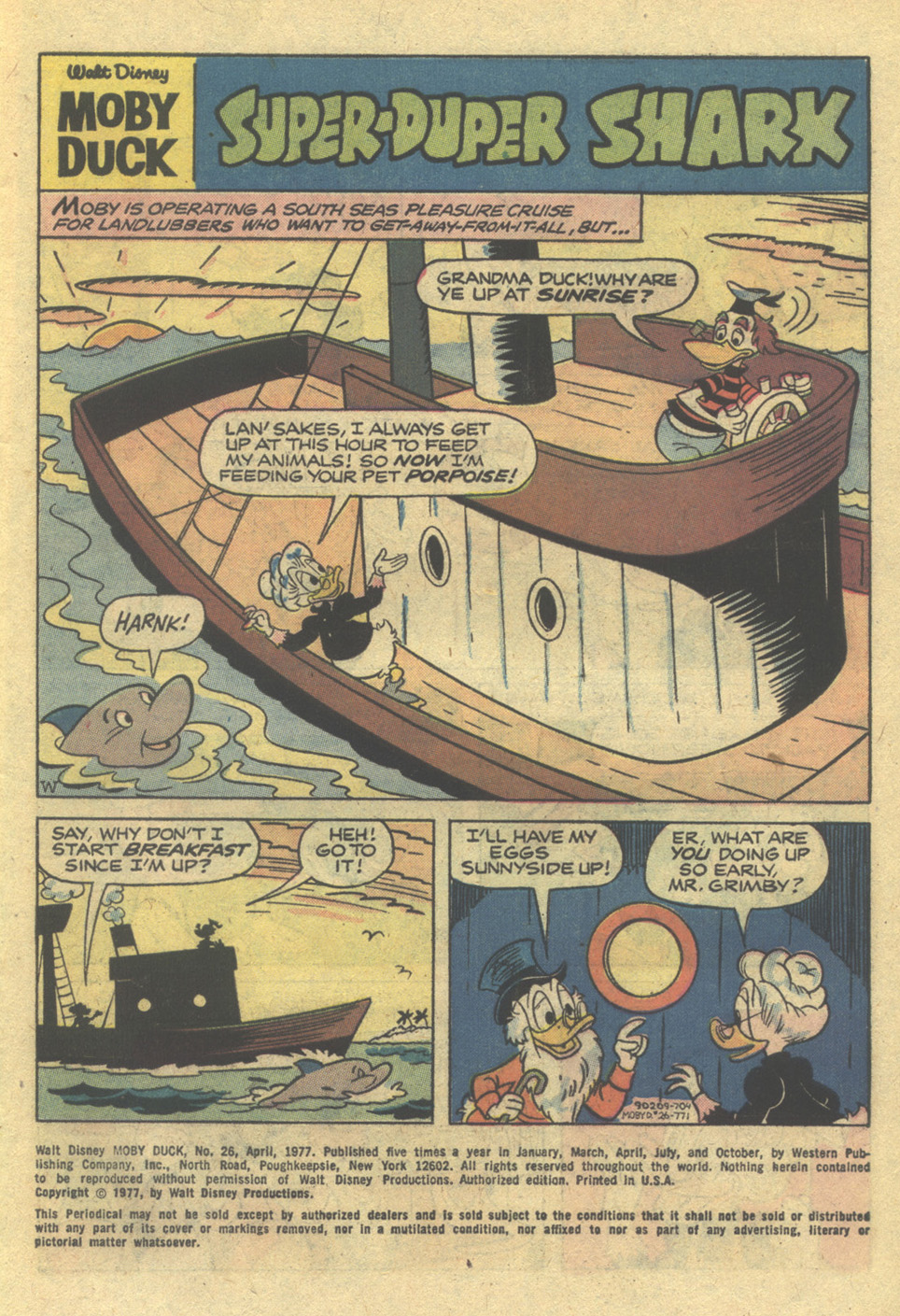 Read online Moby Duck comic -  Issue #26 - 3