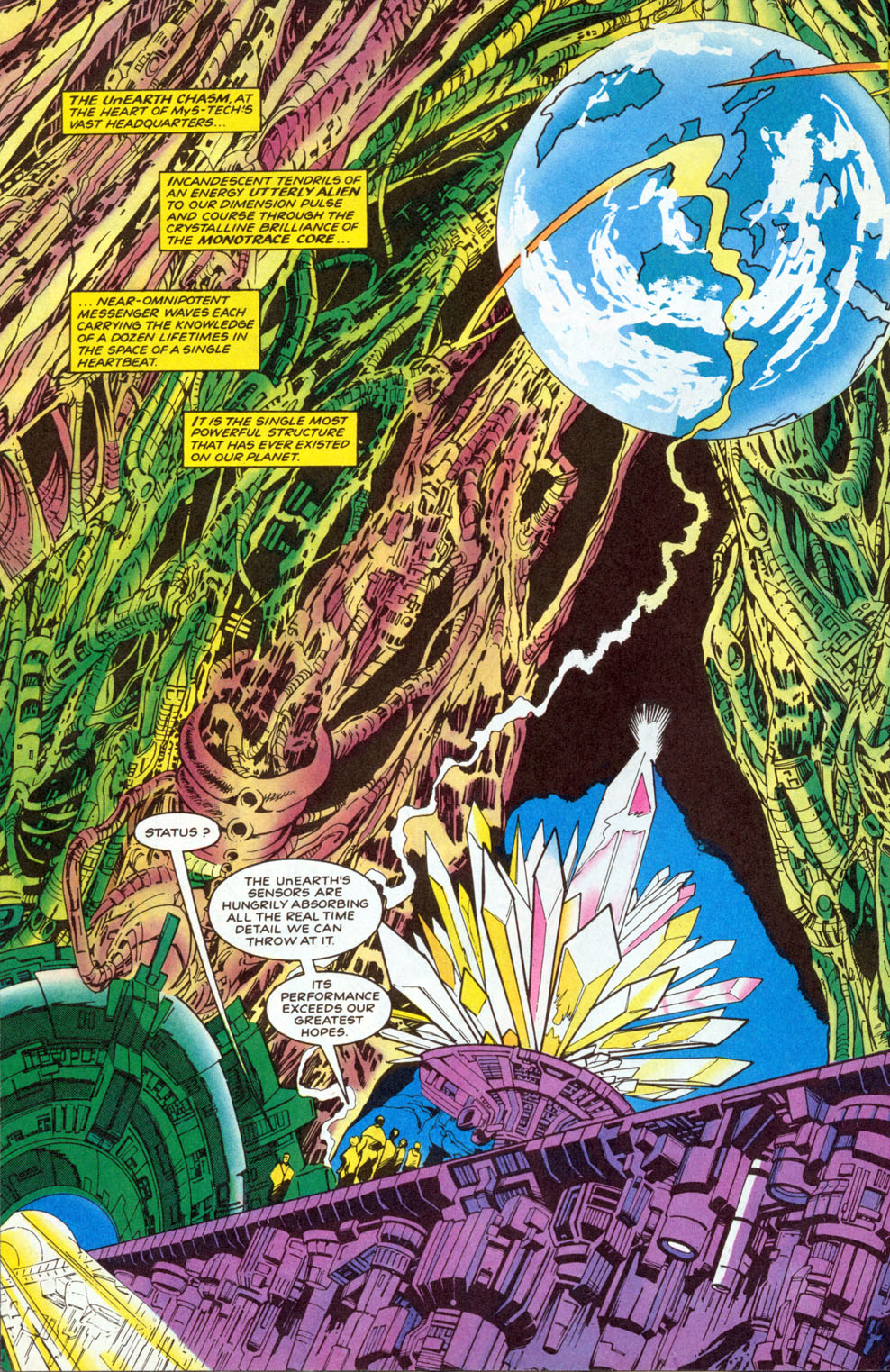 Read online Mys-Tech Wars comic -  Issue #1 - 7
