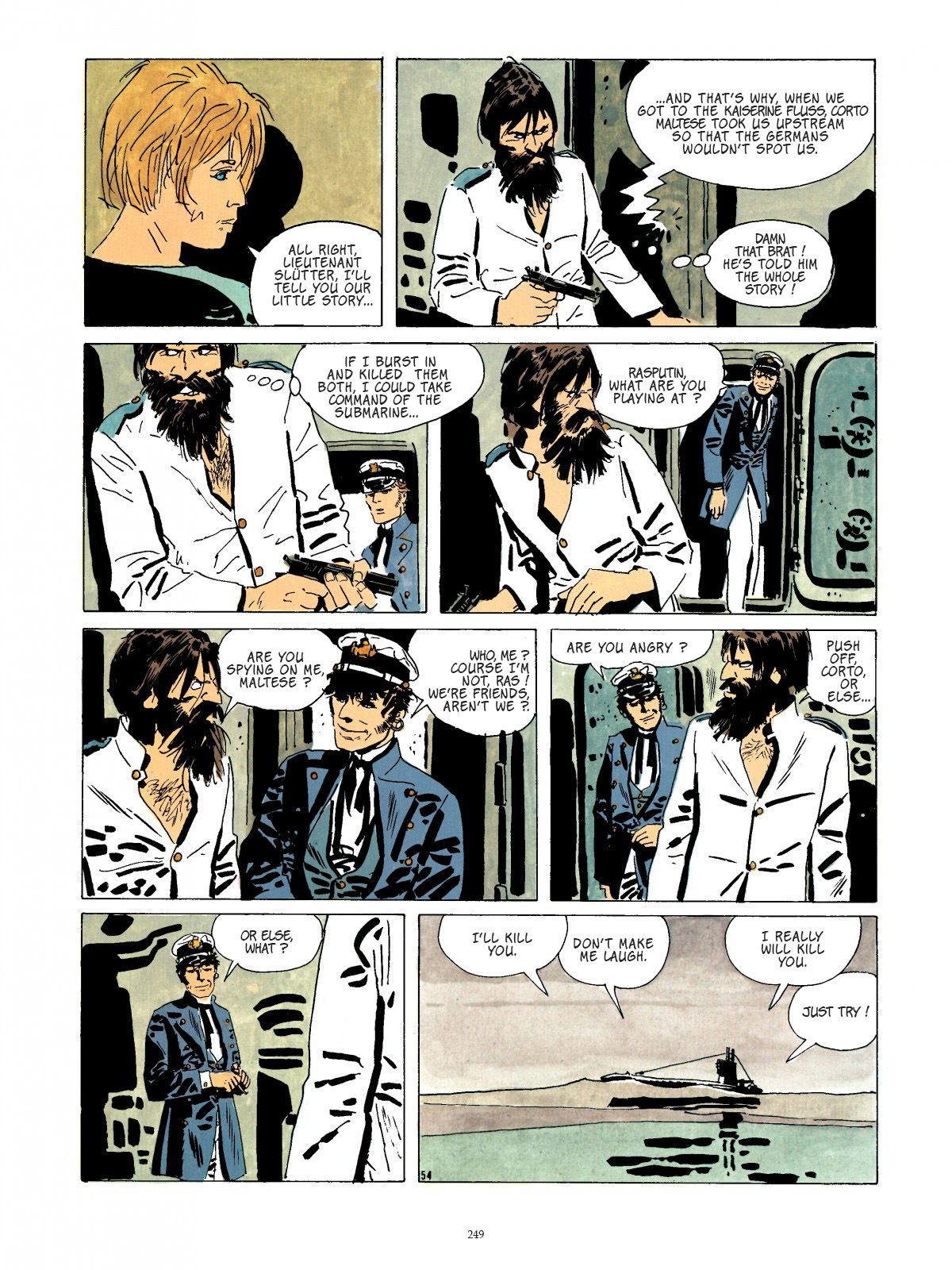 Read online Corto Maltese comic -  Issue # TPB 2 (Part 3) - 39