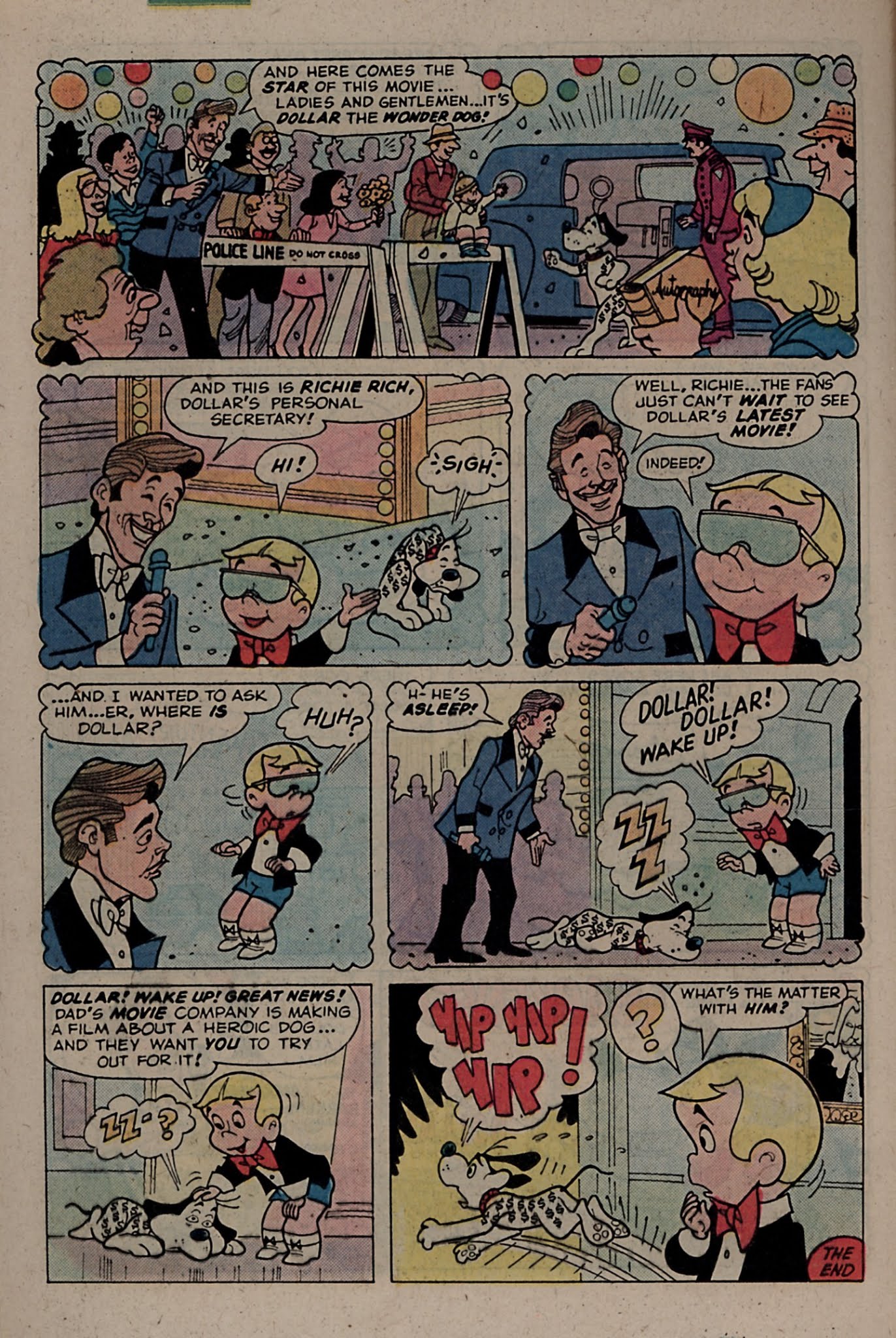 Read online Richie Rich & Dollar the Dog comic -  Issue #16 - 16