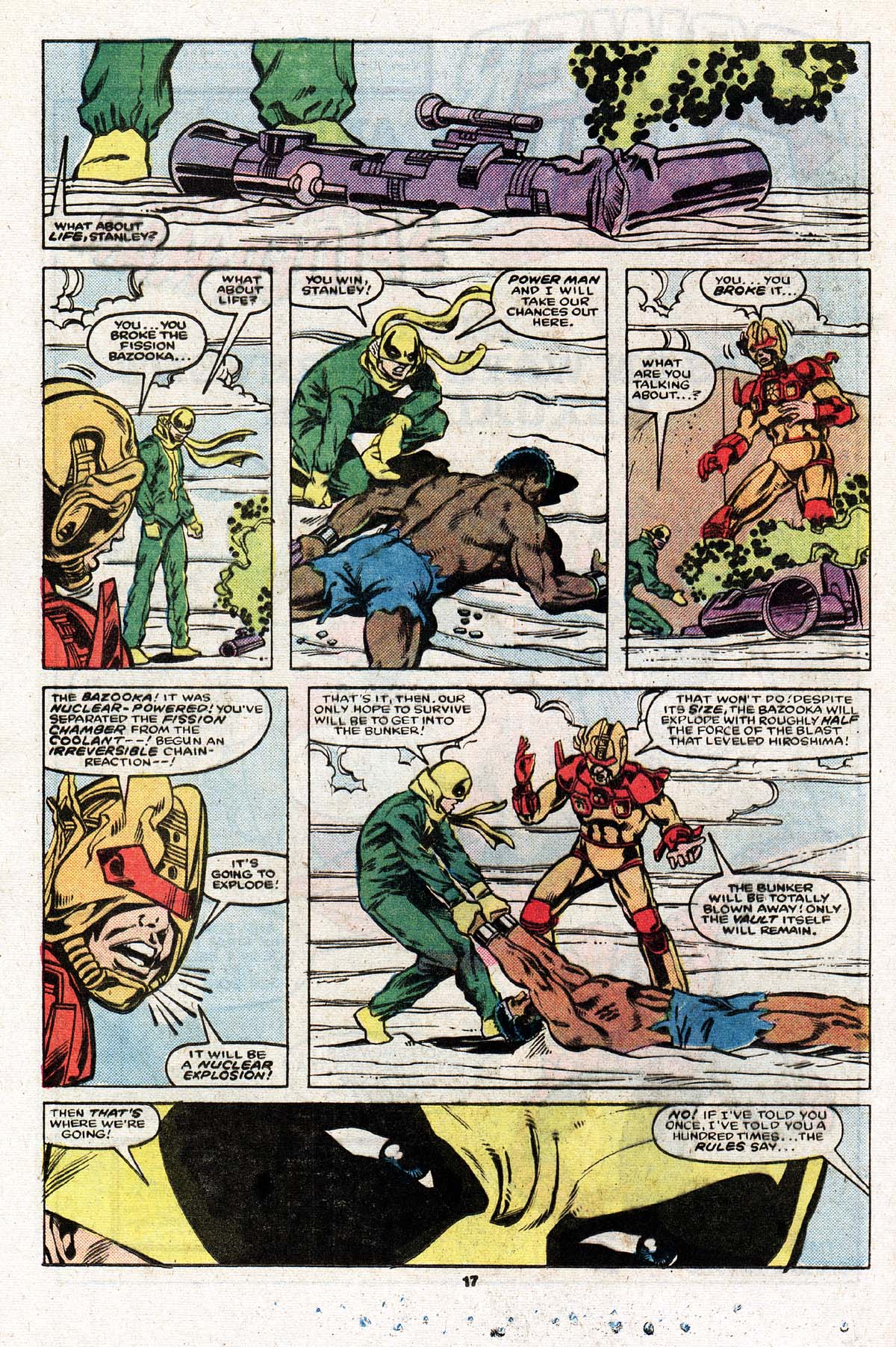 Read online Power Man and Iron Fist (1978) comic -  Issue #115 - 20