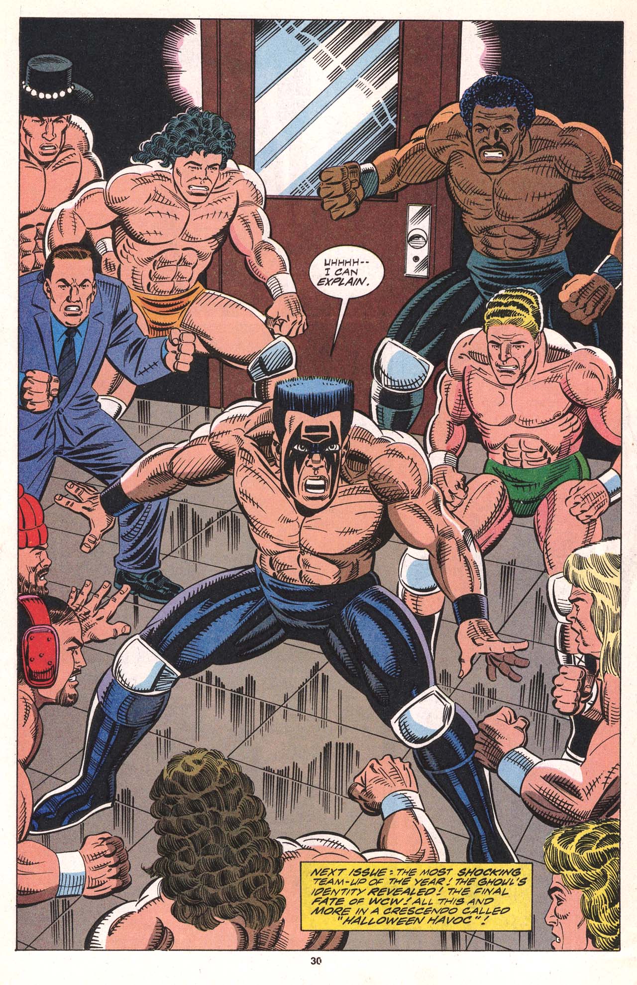 Read online WCW World Championship Wrestling comic -  Issue #10 - 30