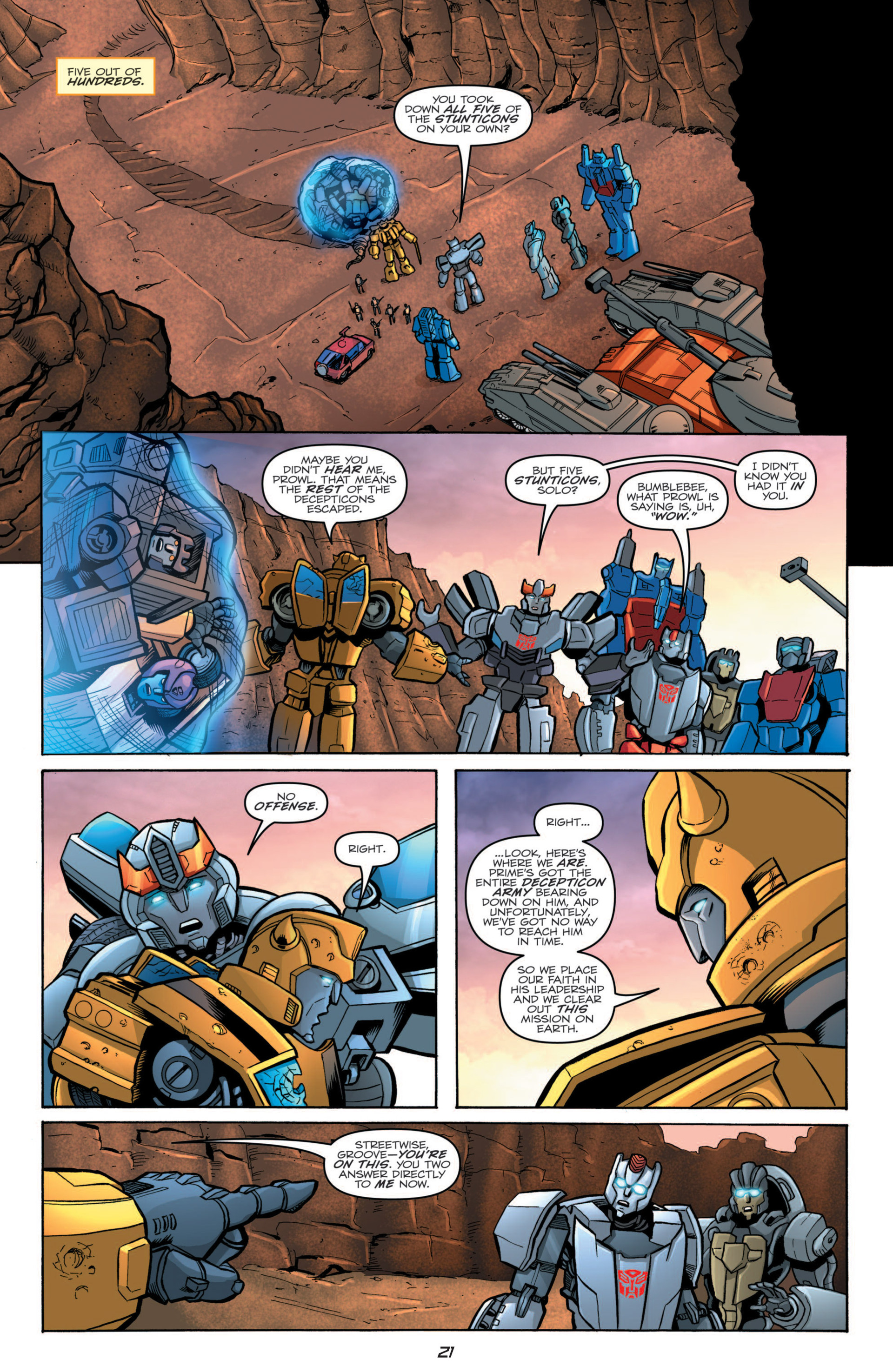 Read online The Transformers Spotlight: Bumblebee comic -  Issue # Full - 24