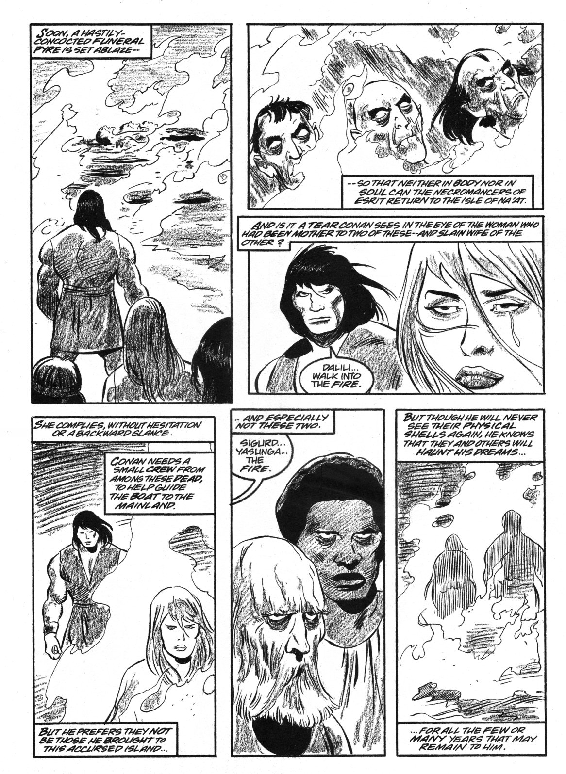 Read online Conan the Savage comic -  Issue #10 - 47