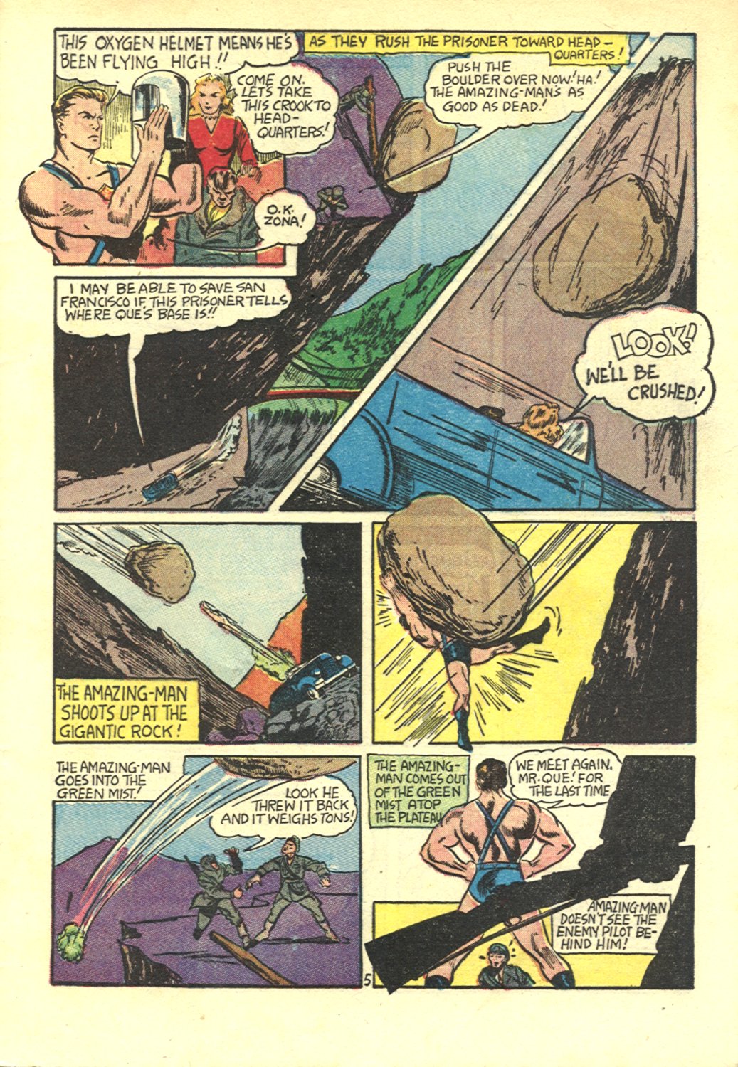 Read online Stars and Stripes Comics comic -  Issue #3 - 7