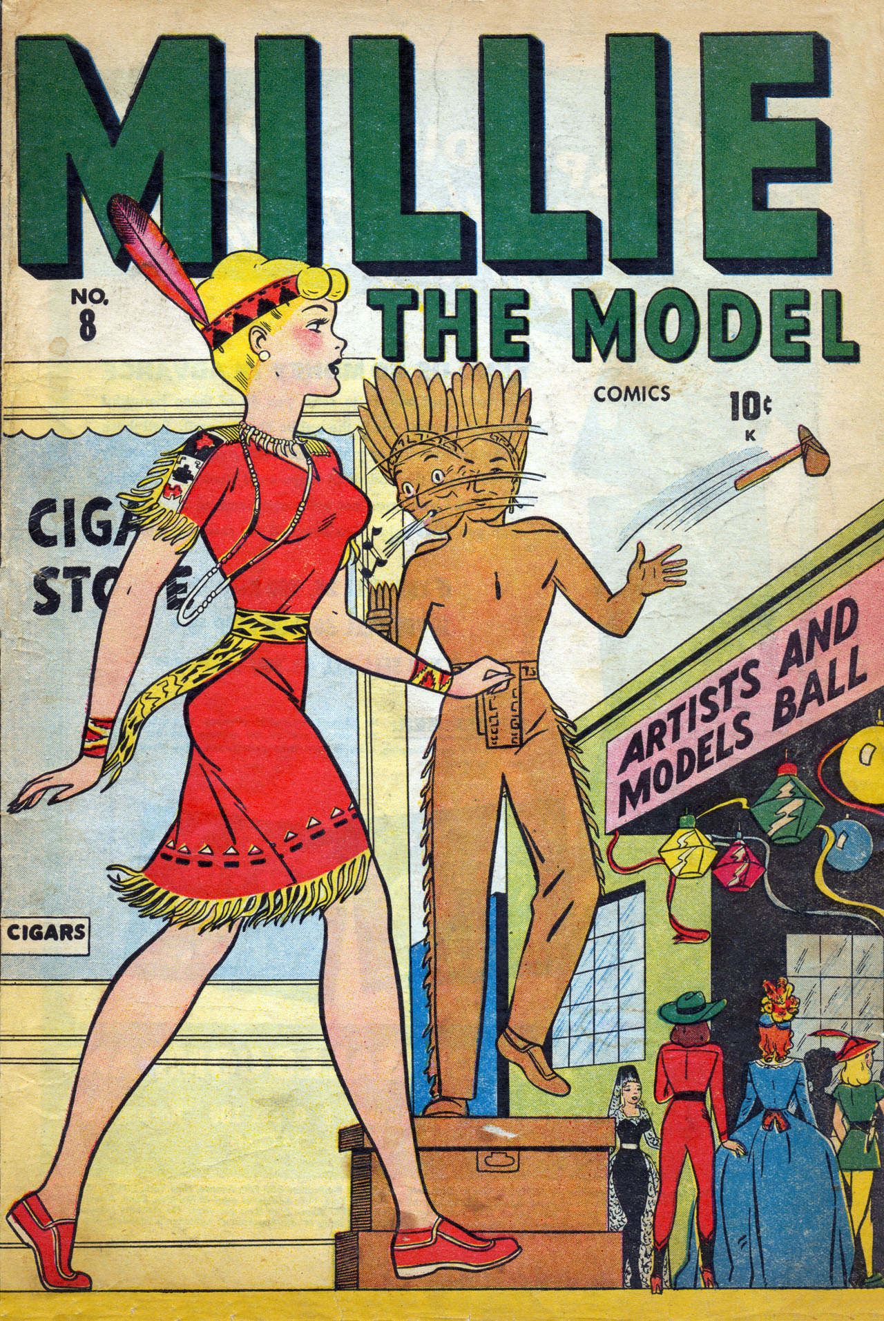 Read online Millie the Model comic -  Issue #8 - 1