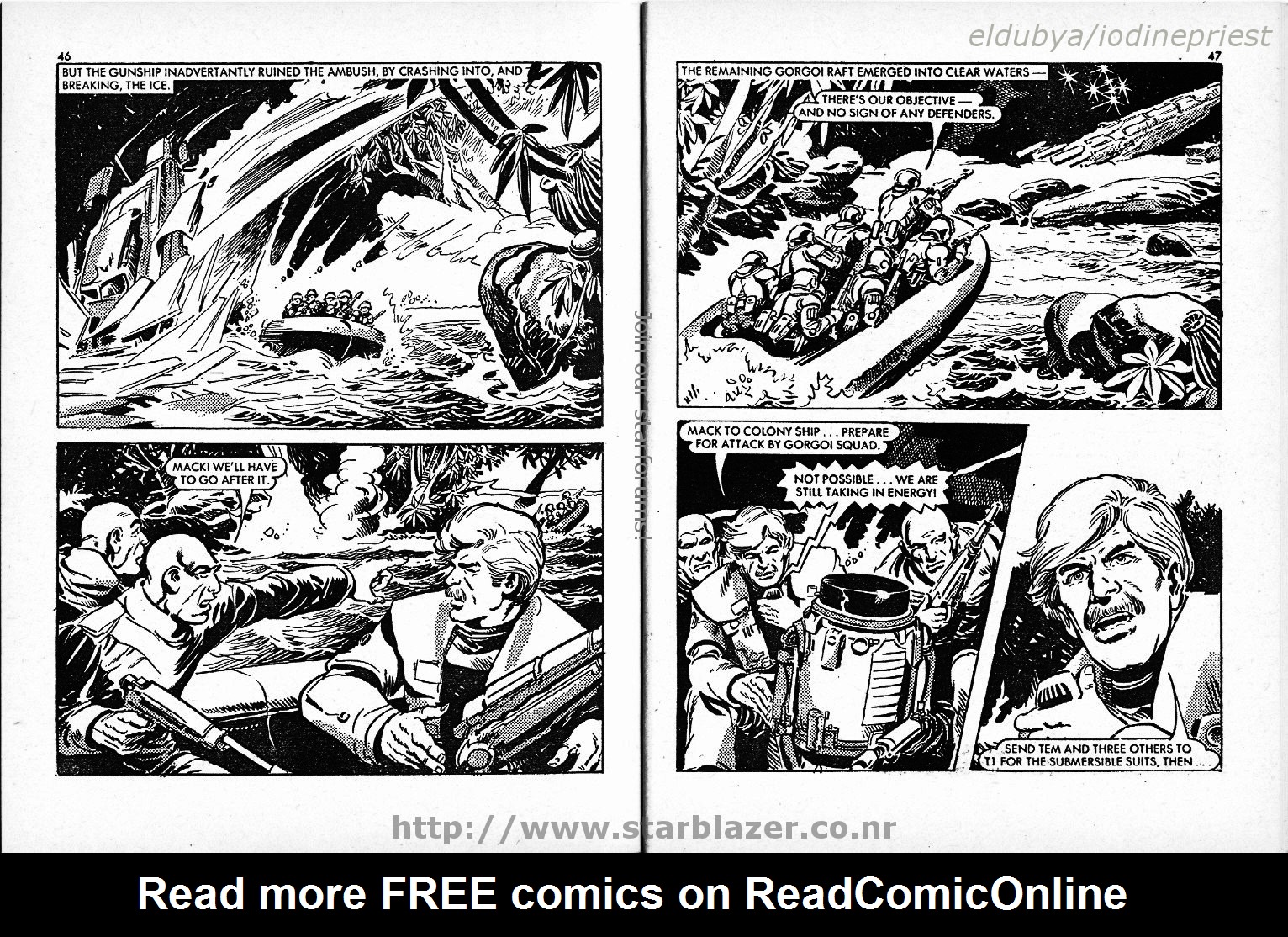 Read online Starblazer comic -  Issue #126 - 25