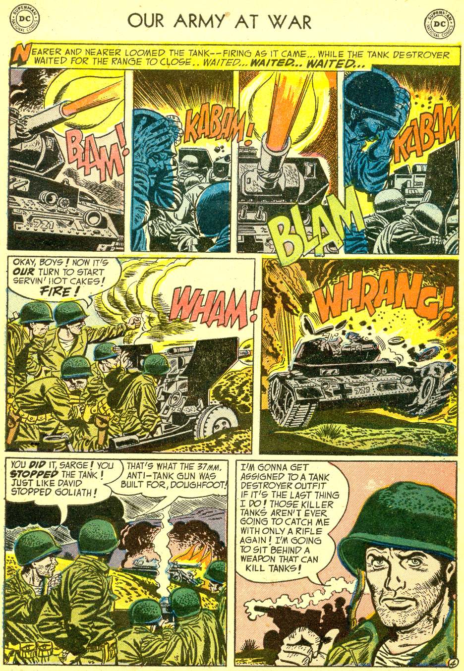 Read online Our Army at War (1952) comic -  Issue #14 - 31