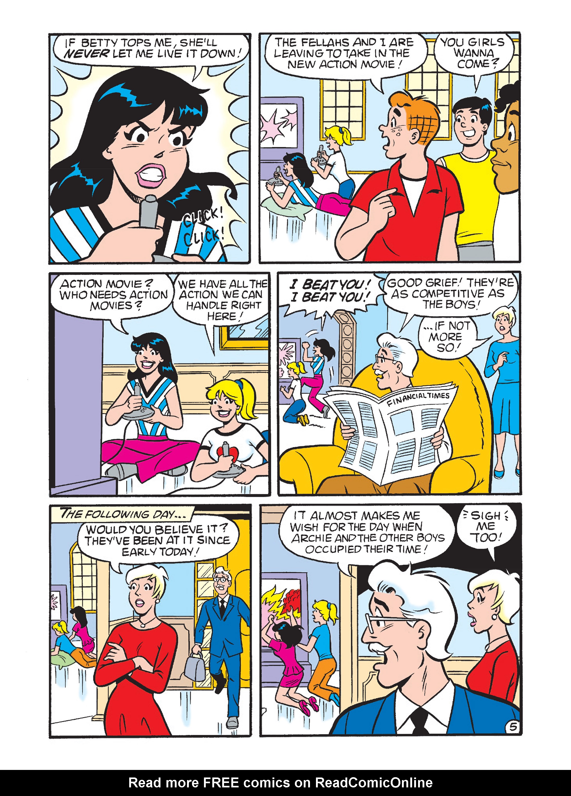 Read online Betty & Veronica Friends Double Digest comic -  Issue #235 - 17