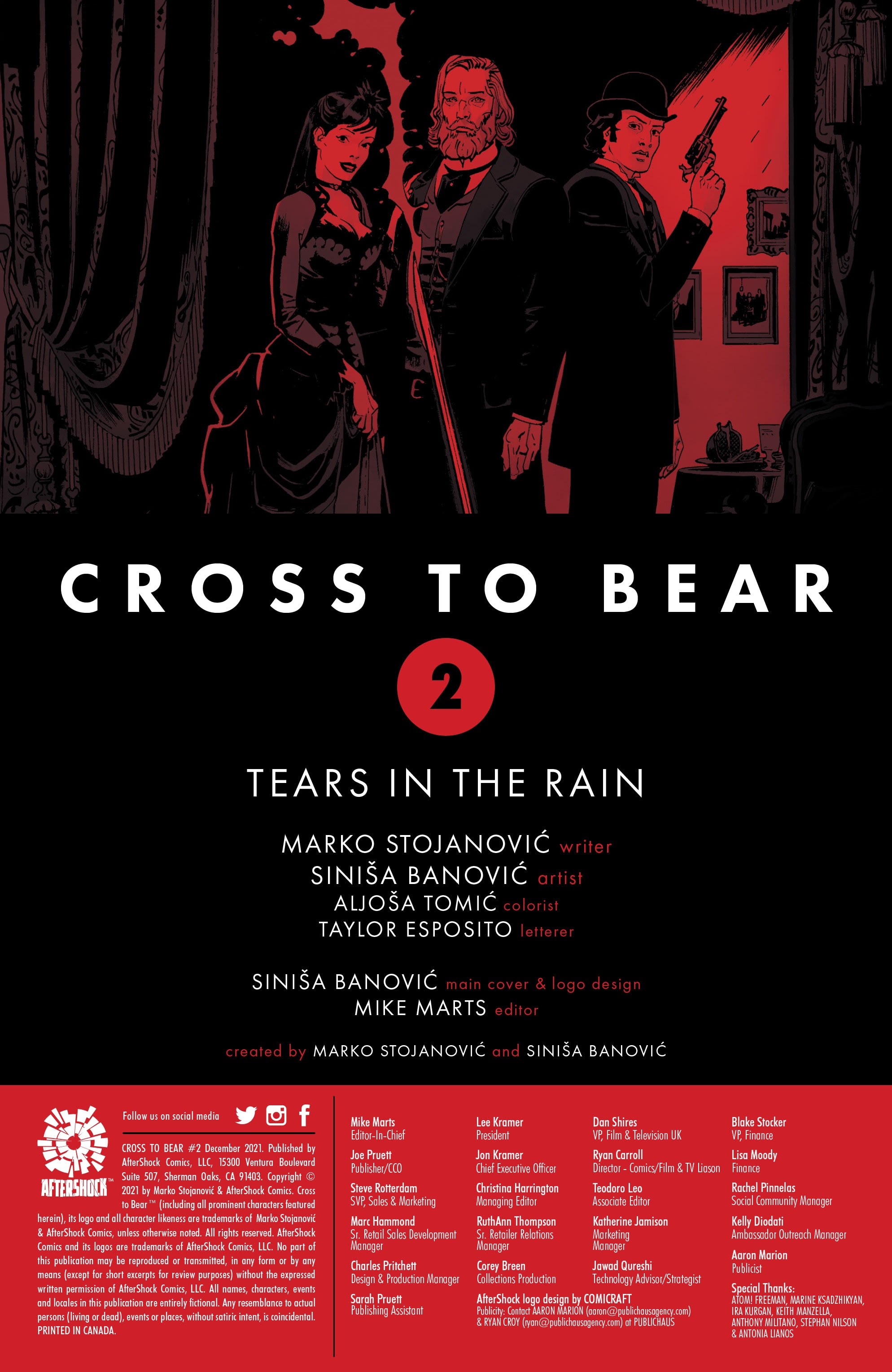 Read online Cross to Bear comic -  Issue #2 - 2