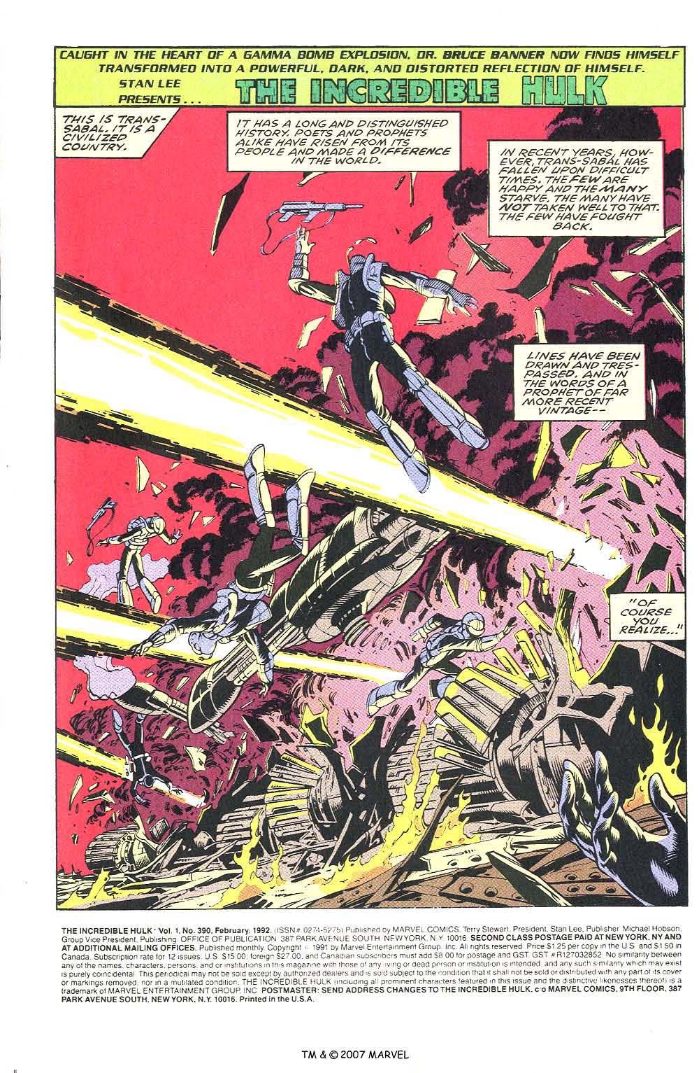 Read online The Incredible Hulk (1968) comic -  Issue #390 - 3