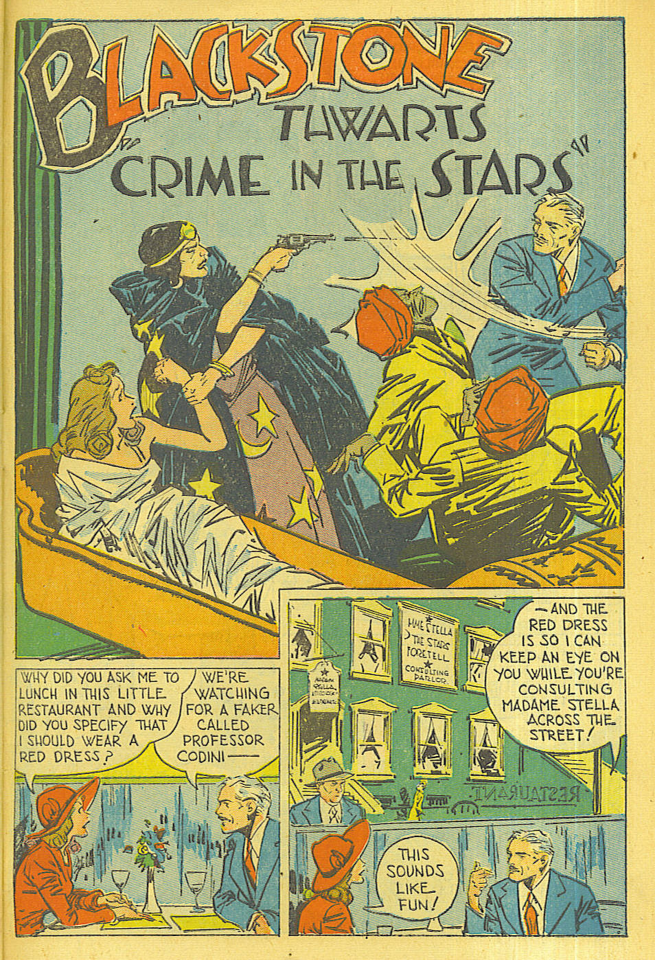 Read online Super-Magician Comics comic -  Issue #36 - 42