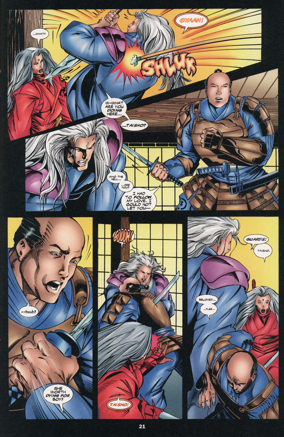 Read online Zealot comic -  Issue #2 - 21