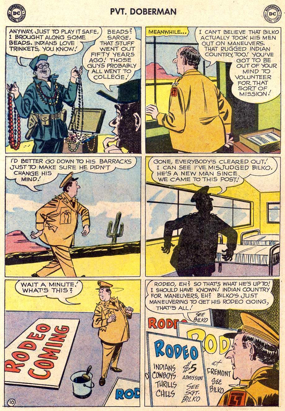 Read online Sgt. Bilko's Pvt. Doberman comic -  Issue #6 - 14