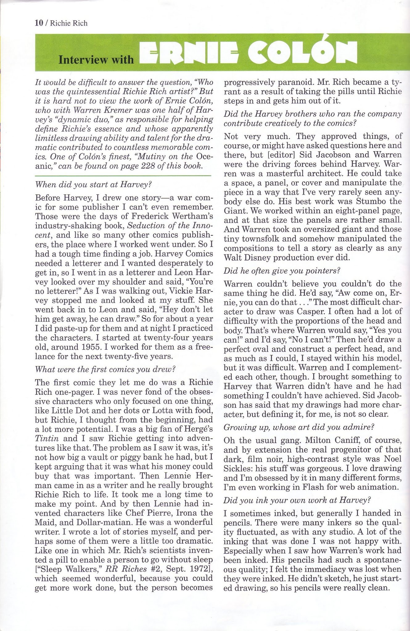 Read online Harvey Comics Classics comic -  Issue # TPB 2 (Part 1) - 11