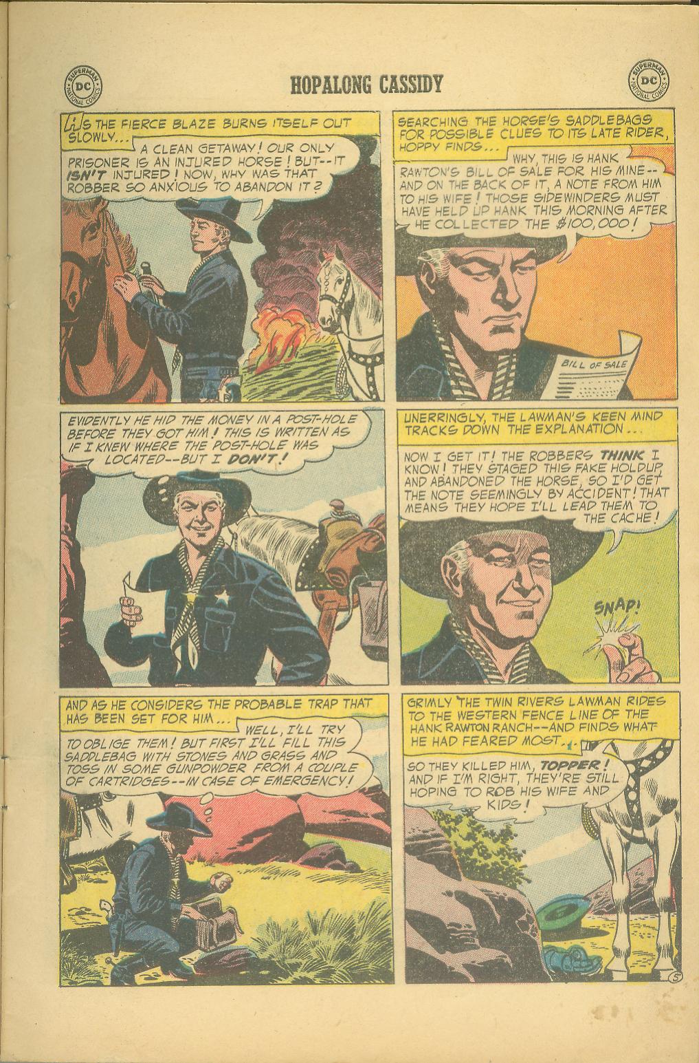 Read online Hopalong Cassidy comic -  Issue #95 - 7