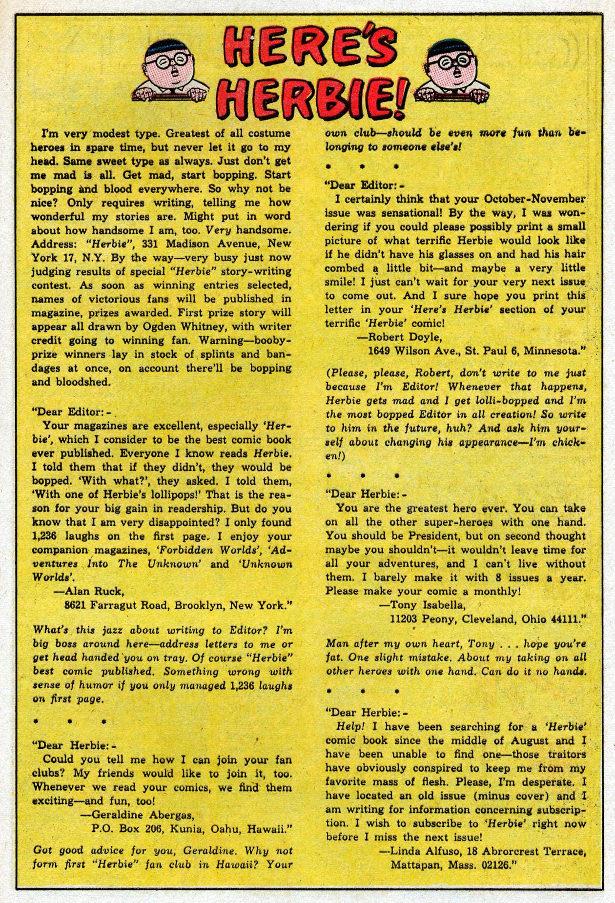 Read online Herbie comic -  Issue #10 - 18