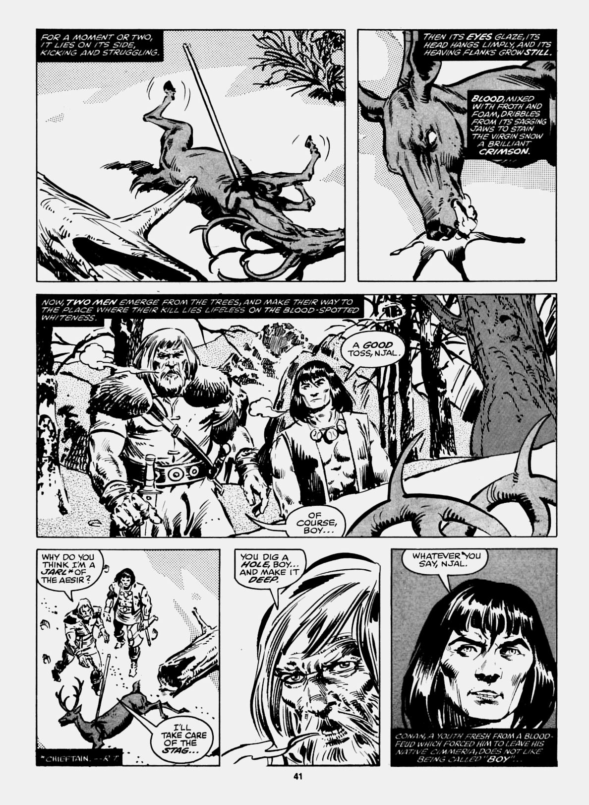 Read online Conan Saga comic -  Issue #40 - 43