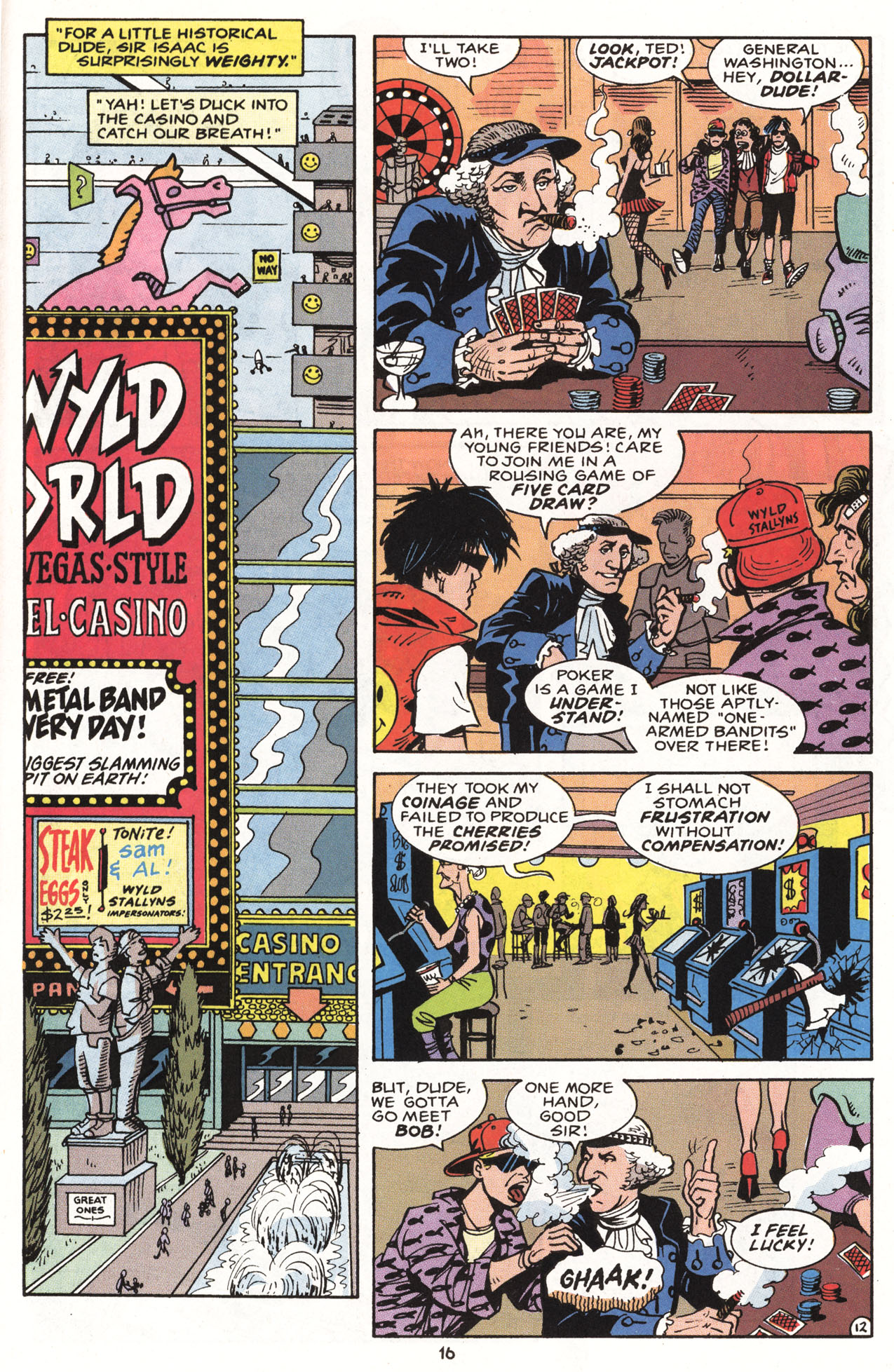 Read online Bill & Ted's Excellent Comic Book comic -  Issue #8 - 18