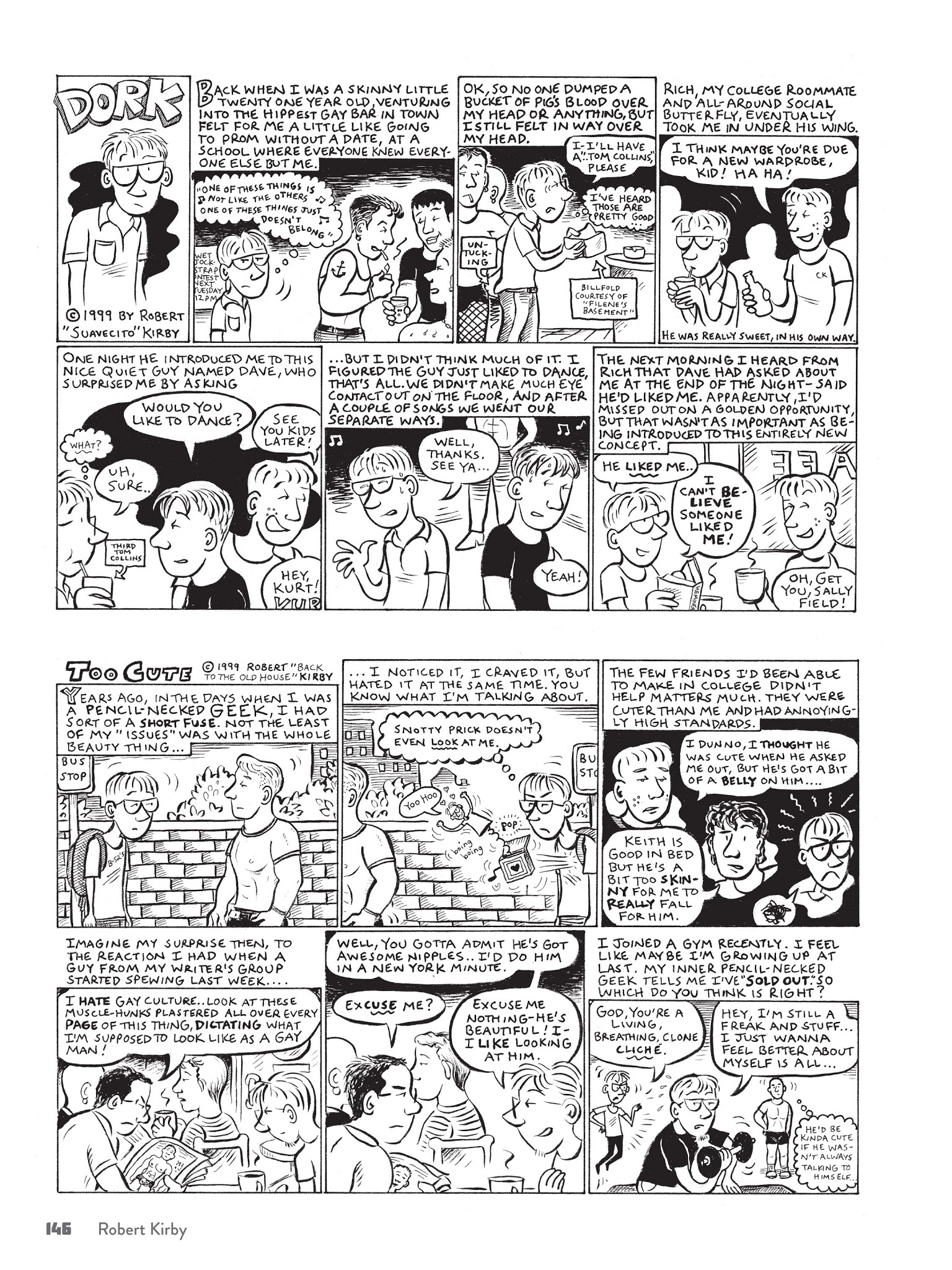 Read online No Straight Lines: Four Decades of Queer Comics comic -  Issue # TPB - 159