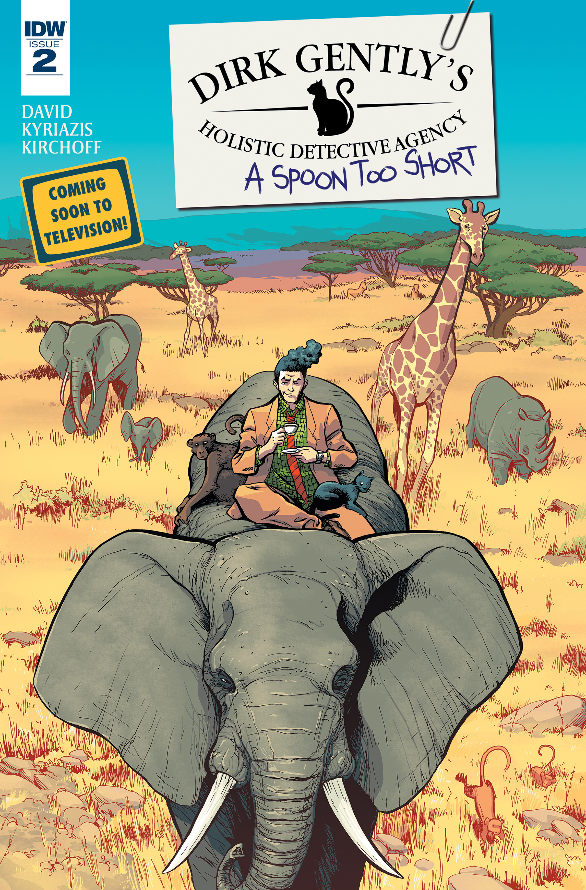Read online Dirk Gently's Holistic Detective Agency: A Spoon Too Short comic -  Issue #2 - 1