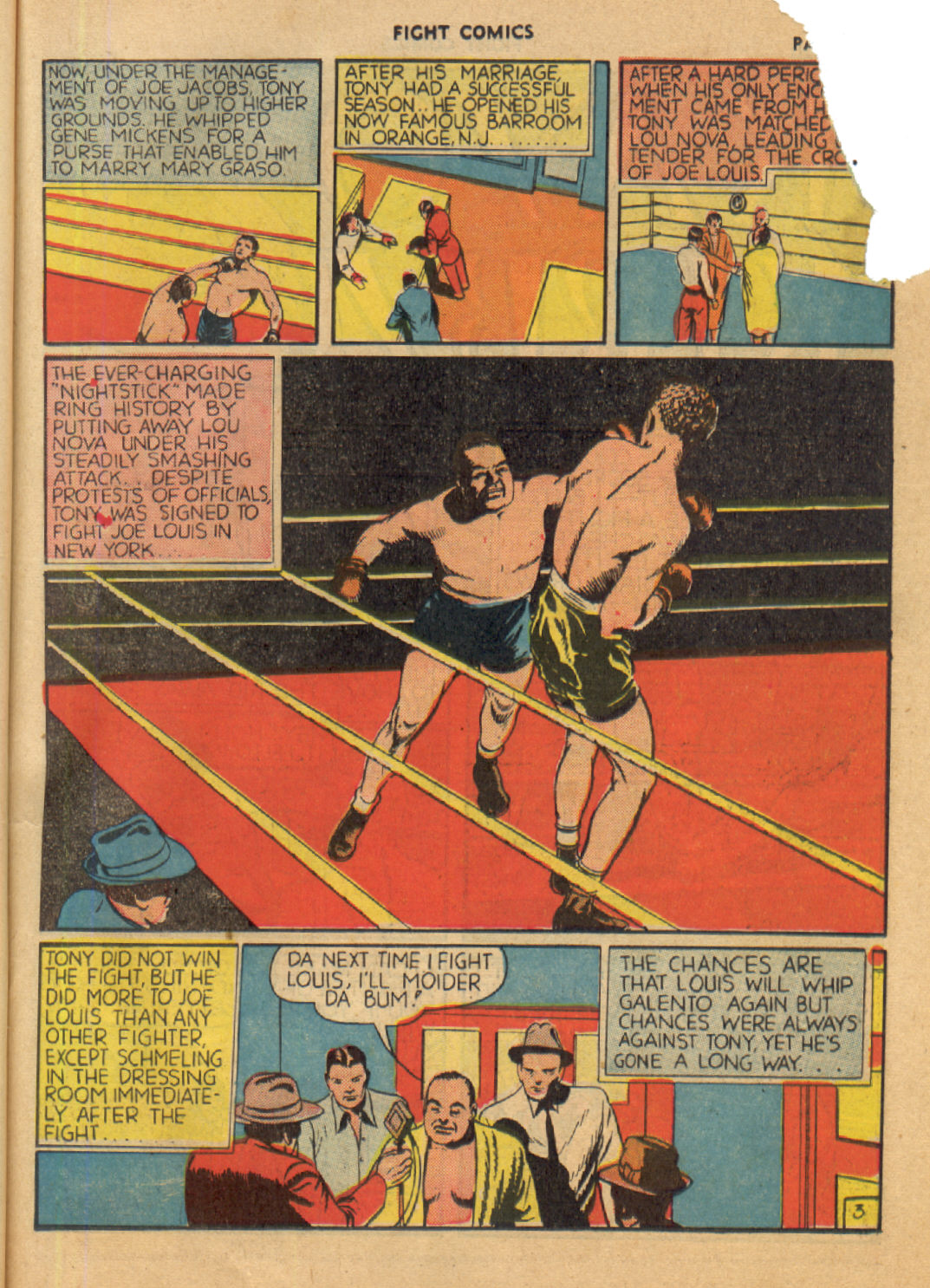 Read online Fight Comics comic -  Issue #3 - 21