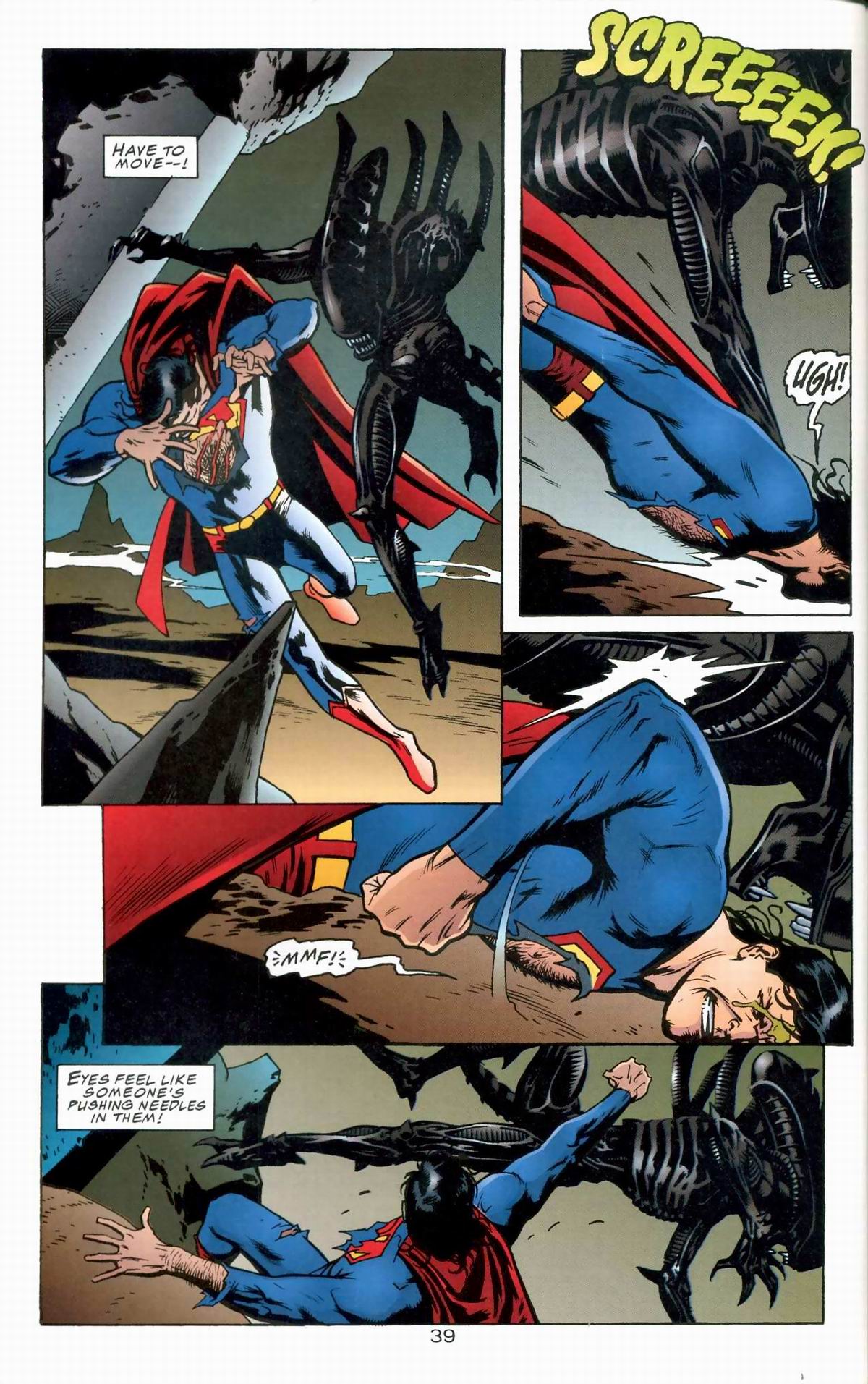 Read online Superman vs. Aliens comic -  Issue #1 - 43