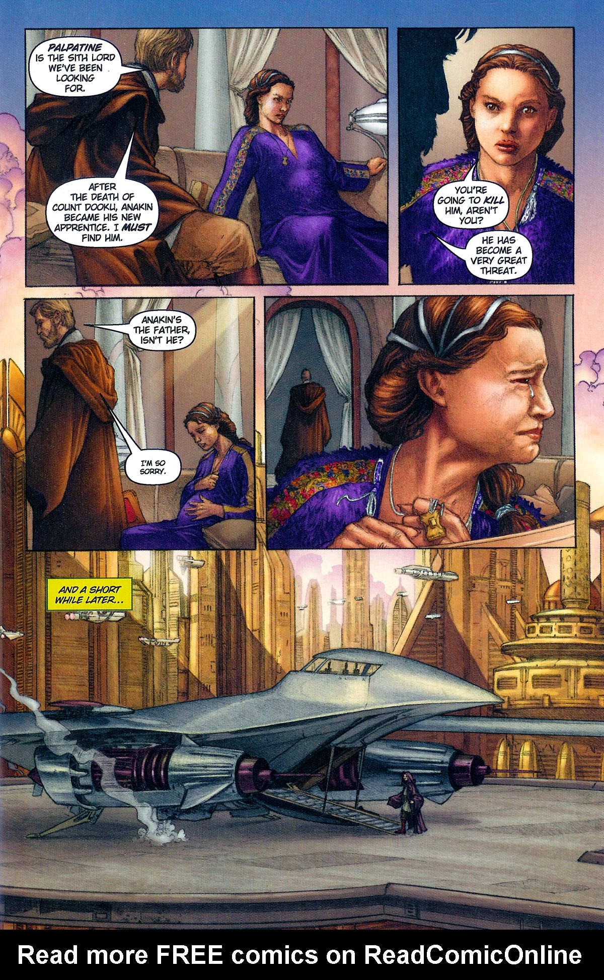 Read online Star Wars: Episode III - Revenge Of The Sith comic -  Issue #4 - 7