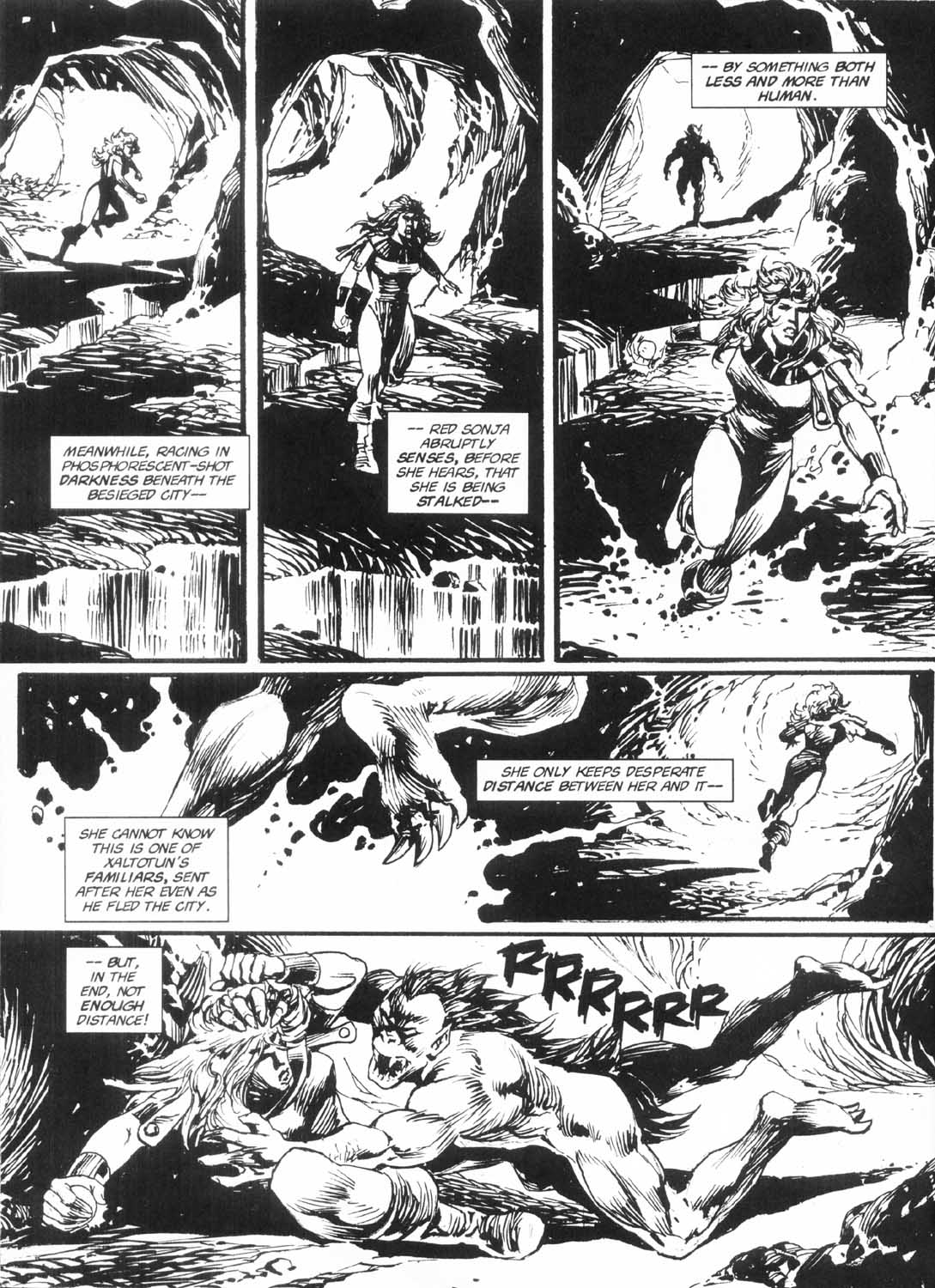 Read online The Savage Sword Of Conan comic -  Issue #230 - 18