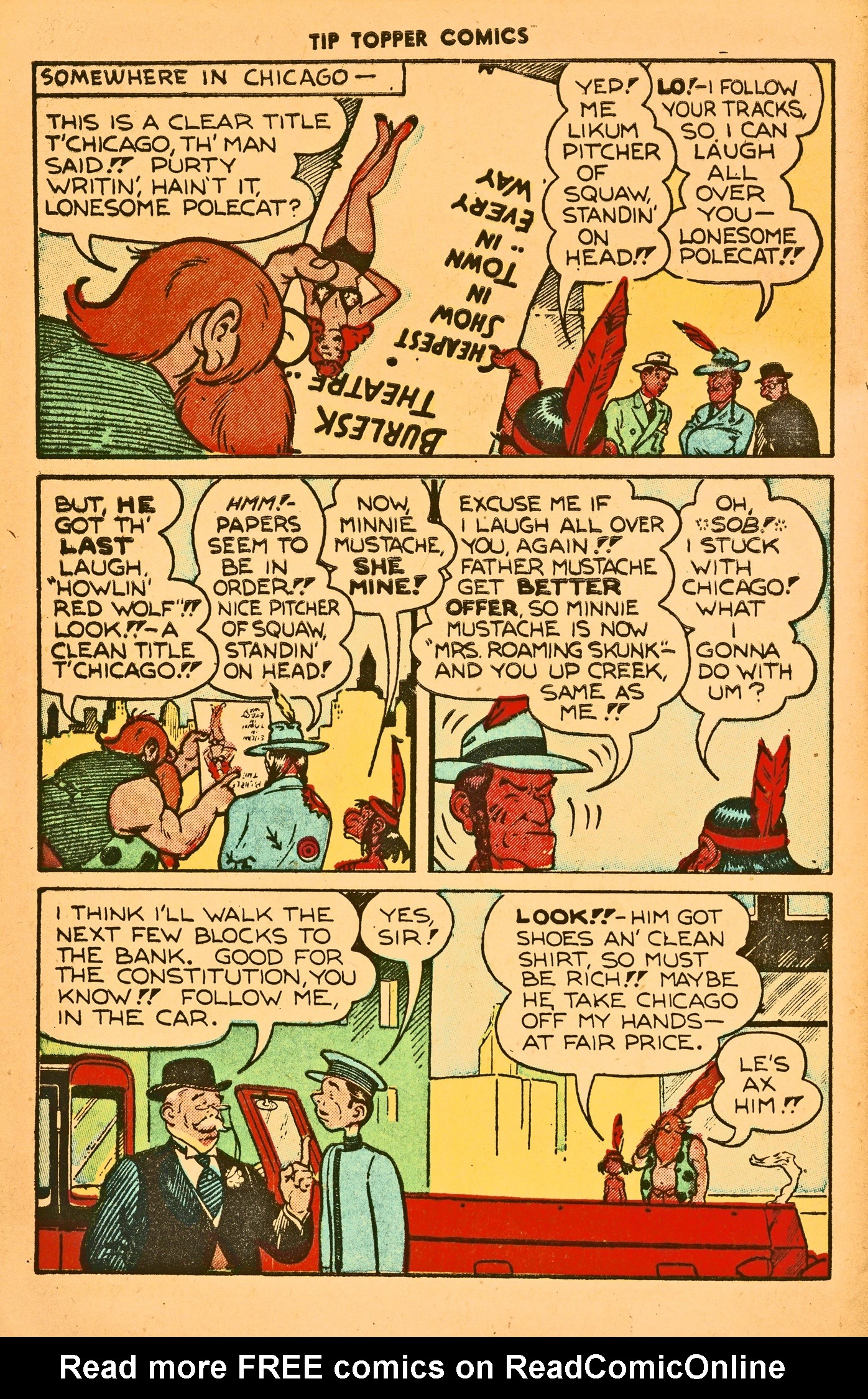 Read online Tip Topper Comics comic -  Issue #1 - 40