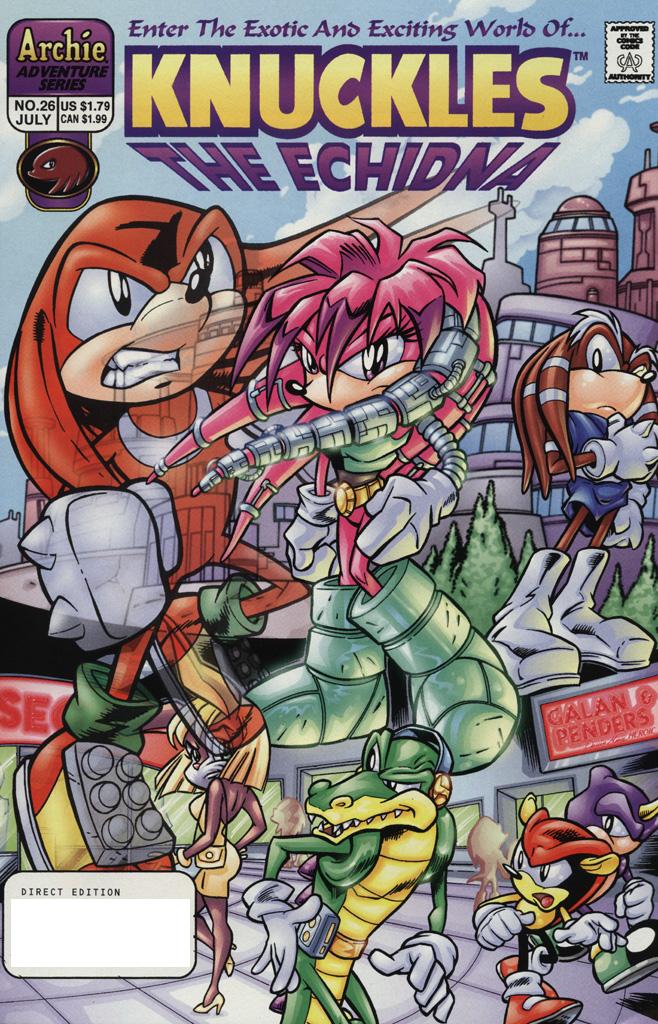 Read online Knuckles the Echidna comic -  Issue #26 - 1