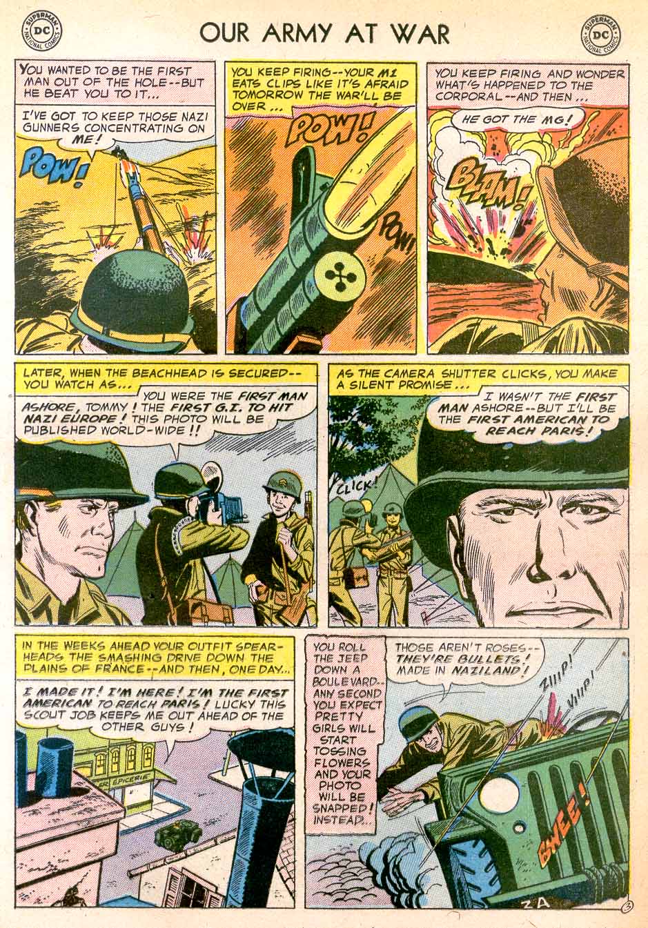 Read online Our Army at War (1952) comic -  Issue #53 - 13