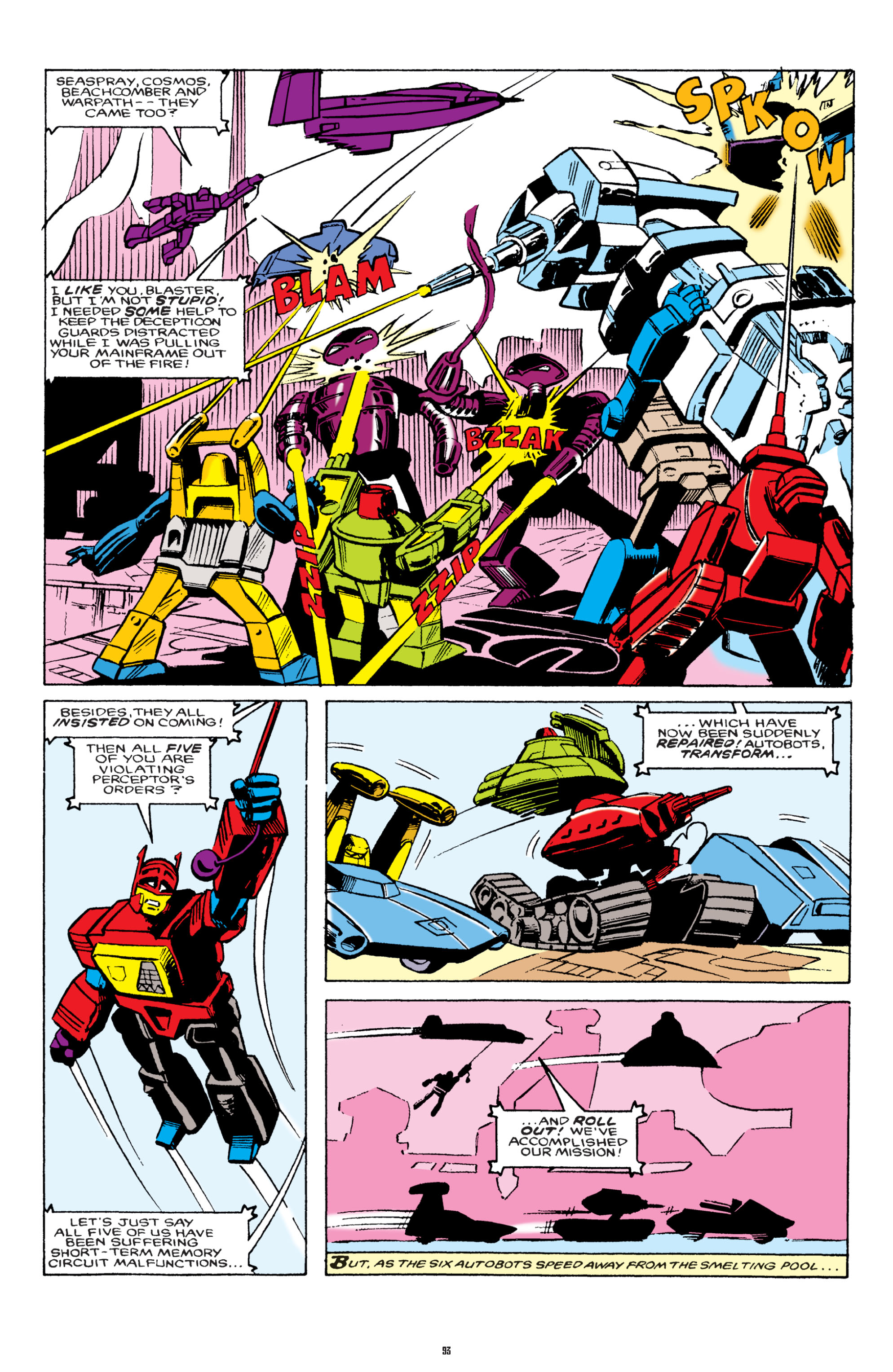 Read online The Transformers Classics comic -  Issue # TPB 2 - 94